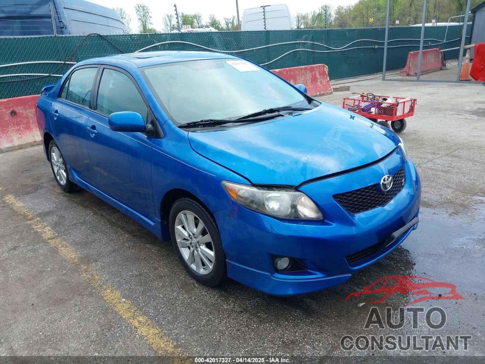 TOYOTA COROLLA 2010 - 2T1BU4EE9AC452075