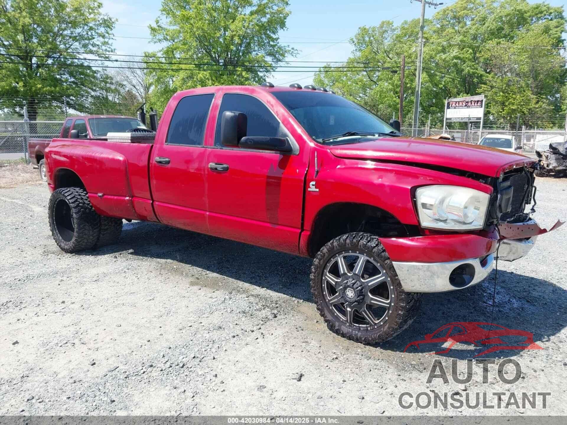 DODGE RAM 3500 2009 - 3D7ML48L69G534195