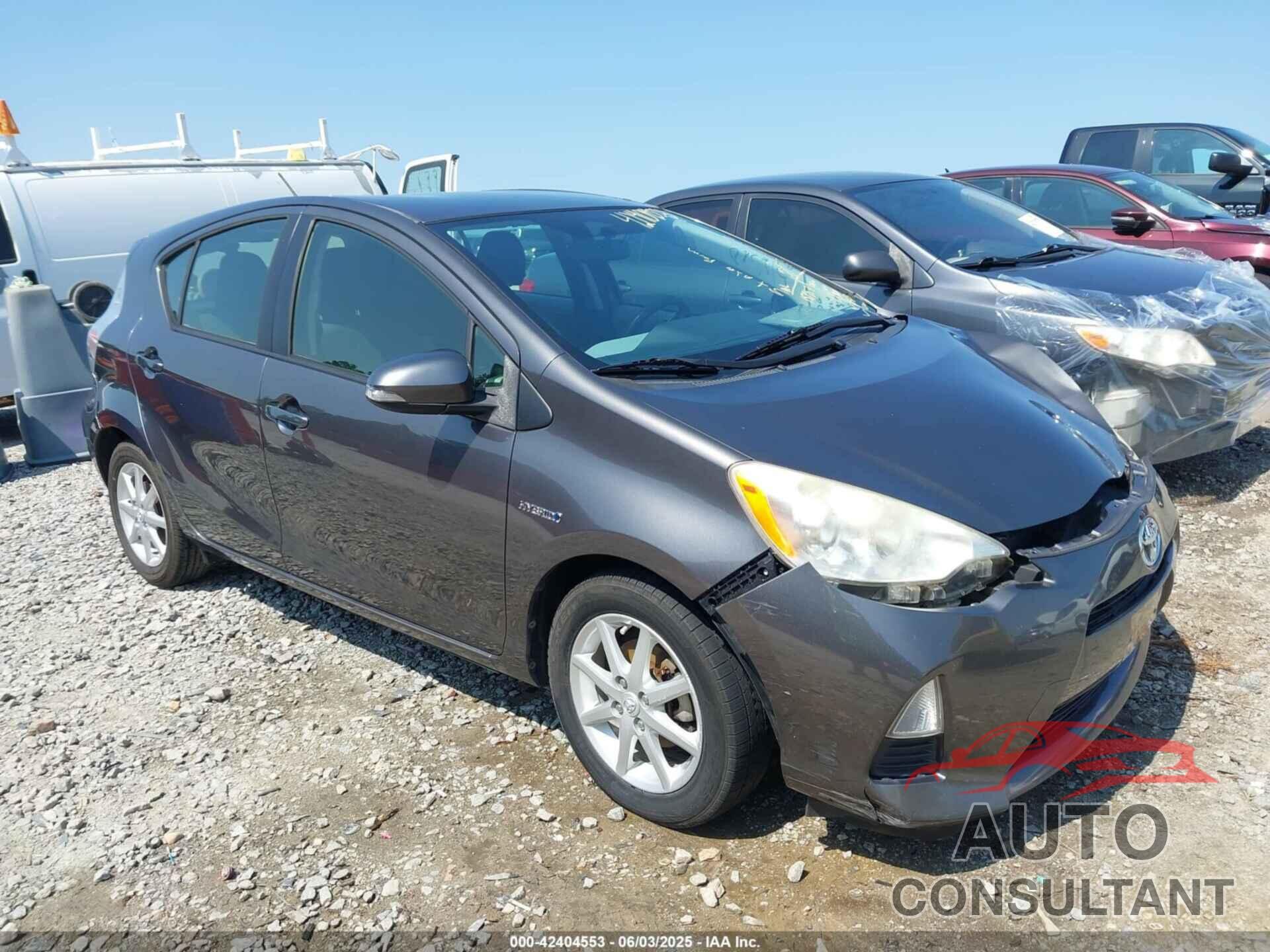 TOYOTA PRIUS C 2012 - JTDKDTB31C1516520
