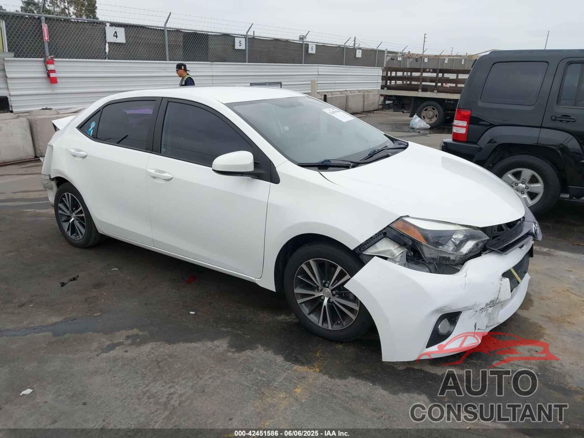 TOYOTA COROLLA 2016 - 5YFBURHEXGP534124