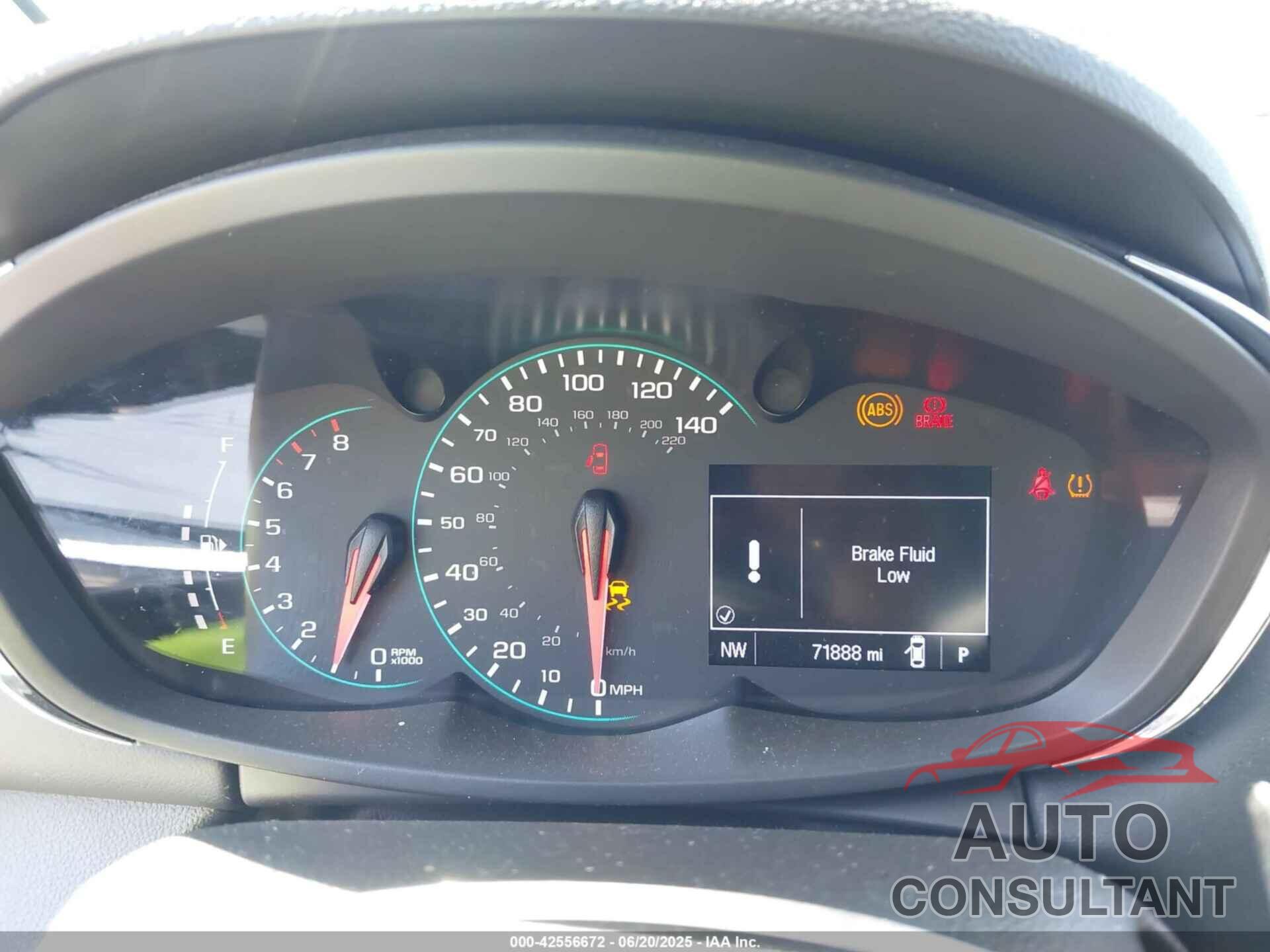 CHEVROLET TRAX 2020 - KL7CJLSB7LB062463