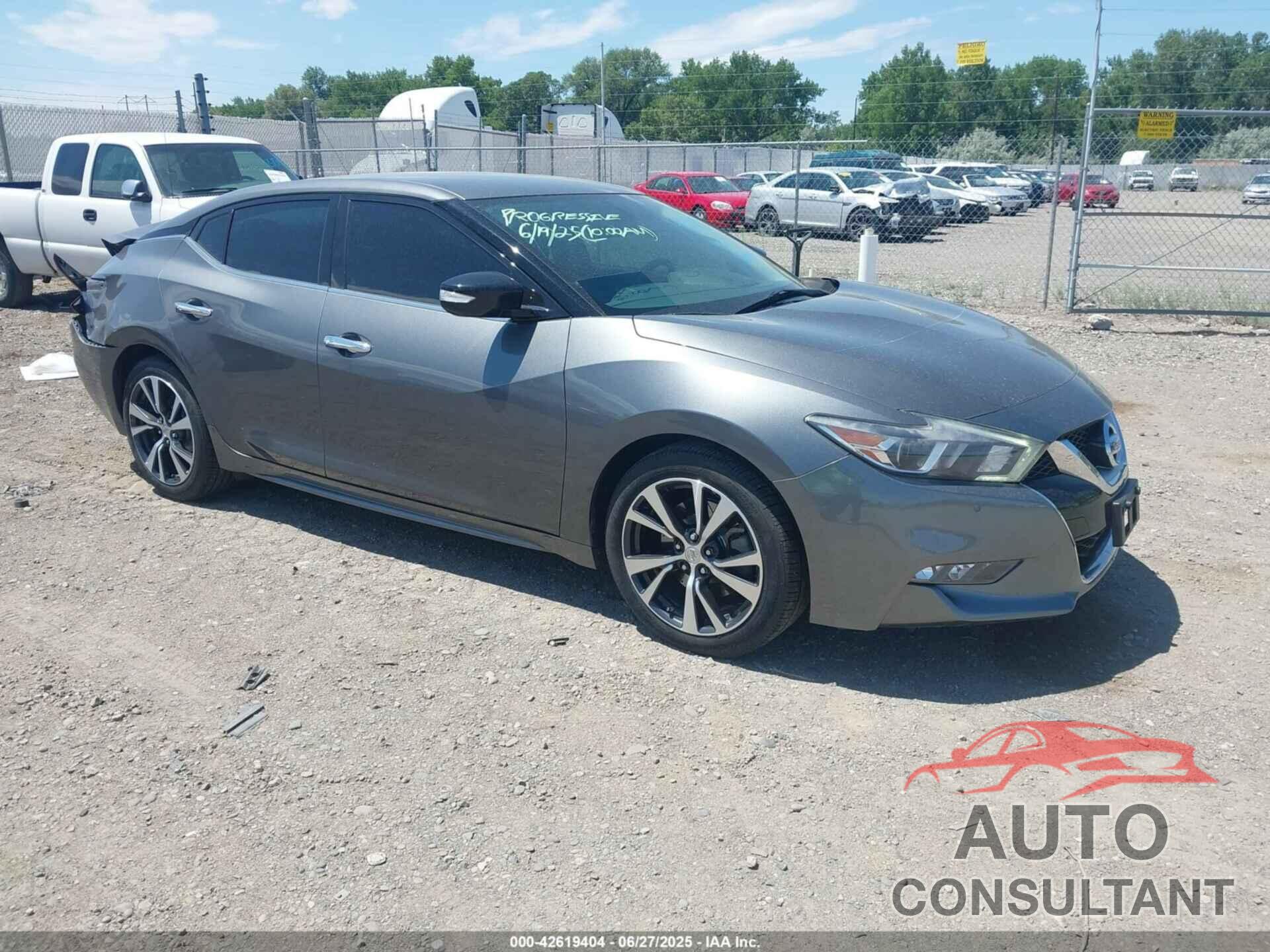 NISSAN MAXIMA 2017 - 1N4AA6AP1HC428014