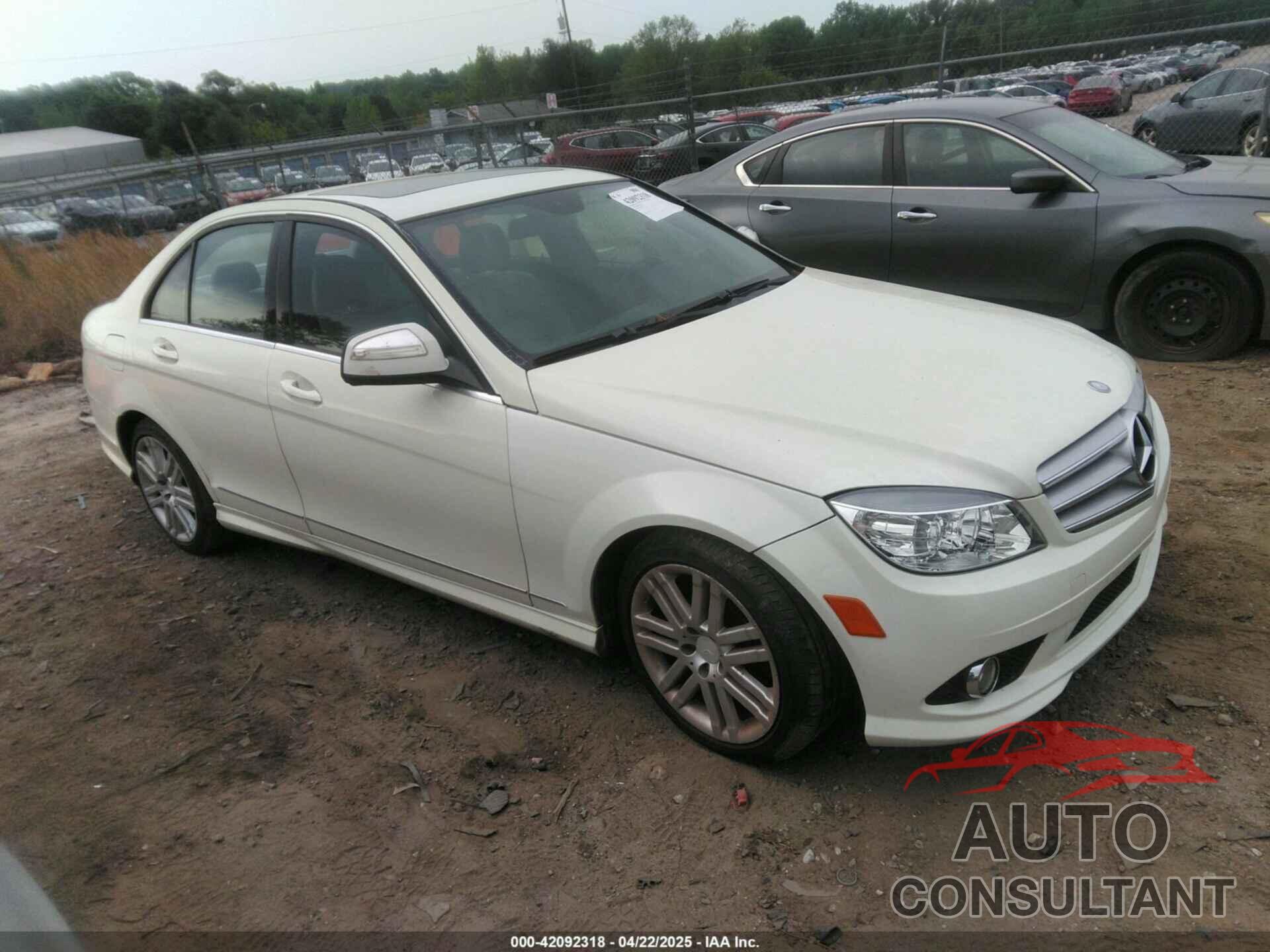MERCEDES-BENZ C 300 2009 - WDDGF54X99R072248