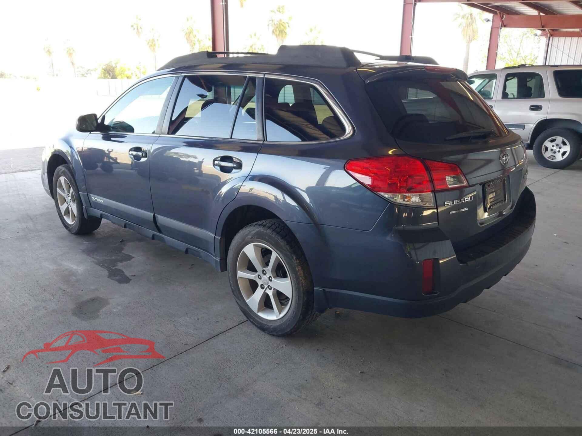 SUBARU OUTBACK 2013 - 4S4BRBGC8D3219606