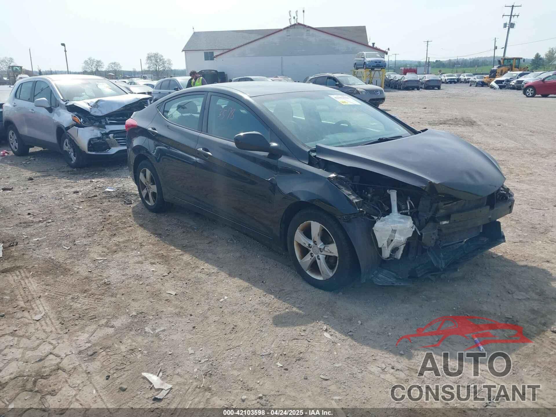HYUNDAI ELANTRA 2013 - 5NPDH4AE6DH350723