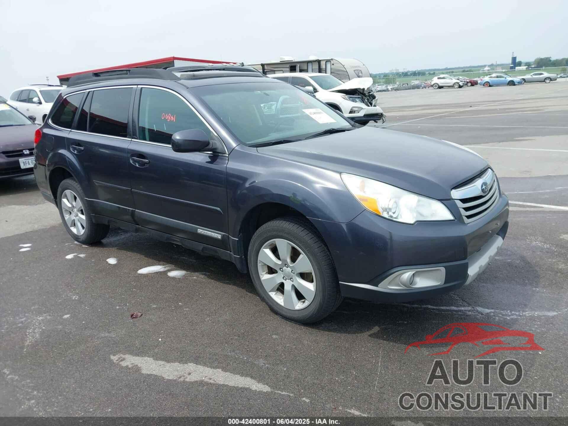 SUBARU OUTBACK 2011 - 4S4BRCGC5B3446223