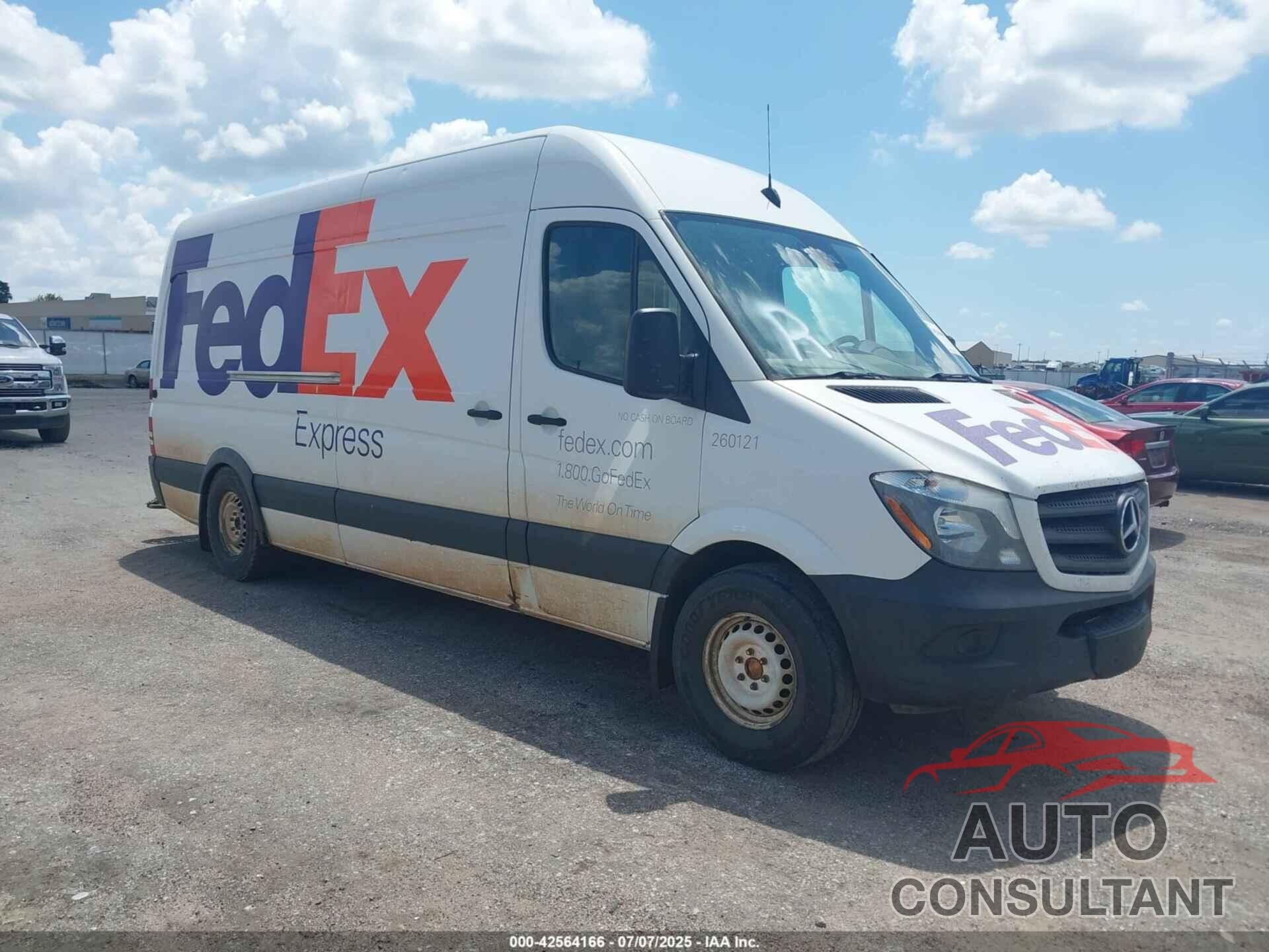 MERCEDES-BENZ SPRINTER 2500 2016 - WD3PE8DD8GP363864