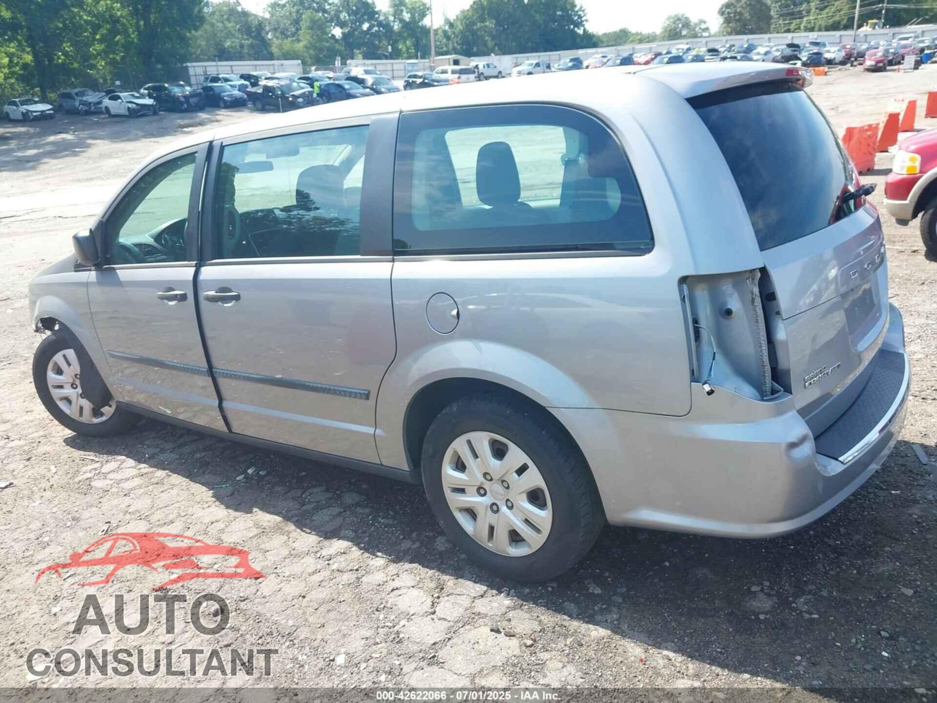 DODGE CARAVAN 2016 - 2C4RDGBG2GR400950