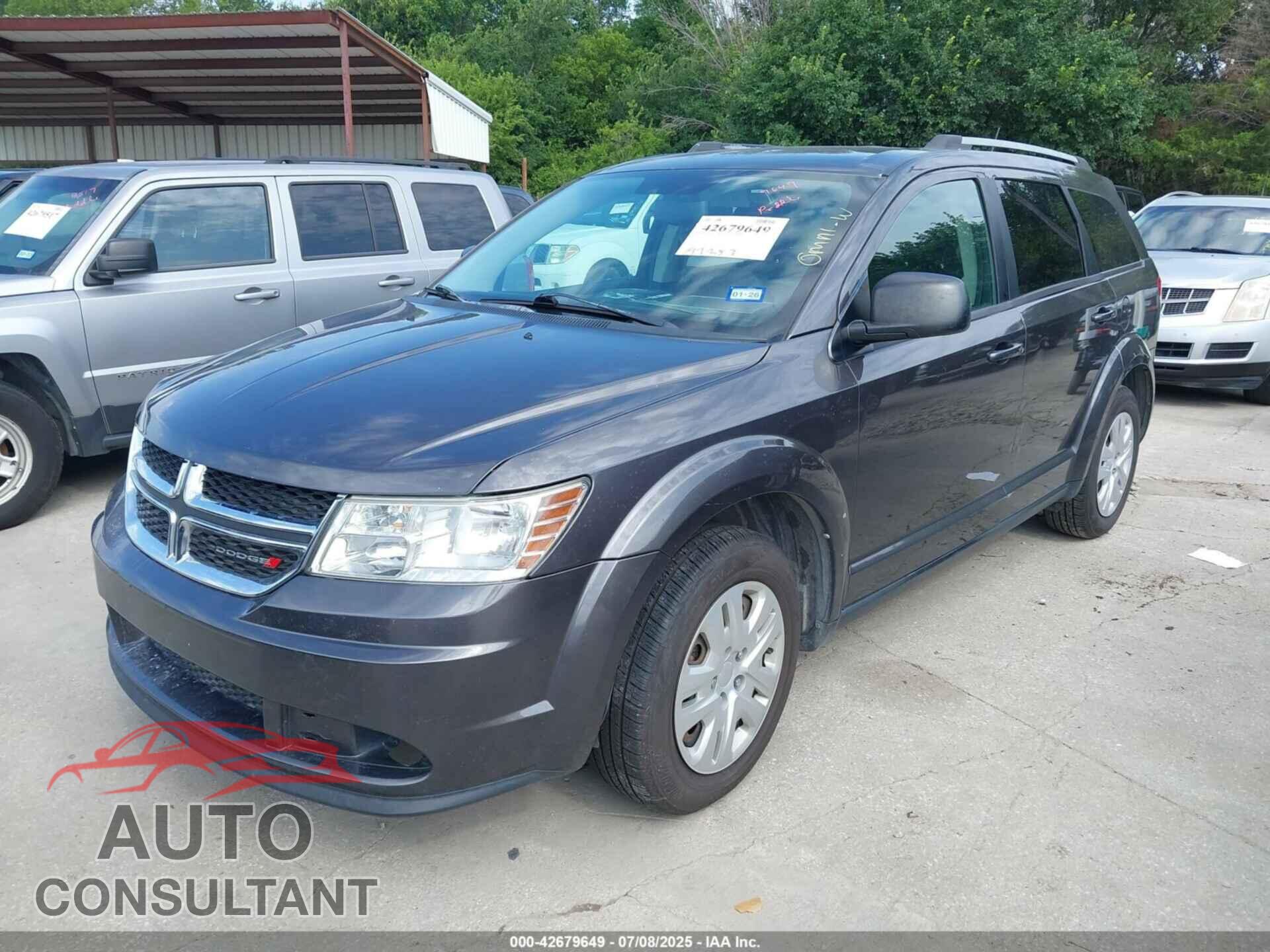 DODGE JOURNEY 2017 - 3C4PDCAB2HT598773