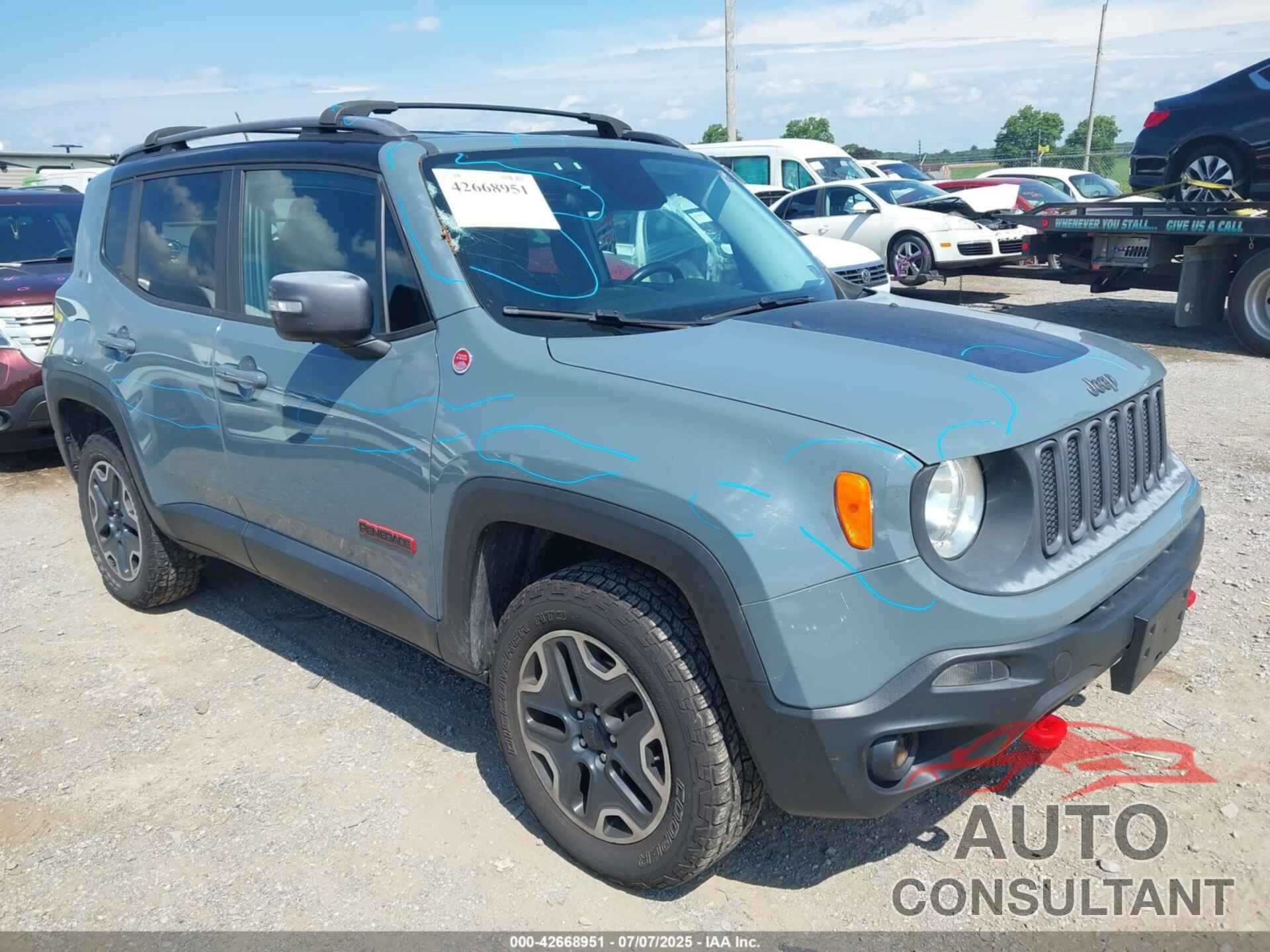 JEEP RENEGADE 2015 - ZACCJBCT0FPB69597