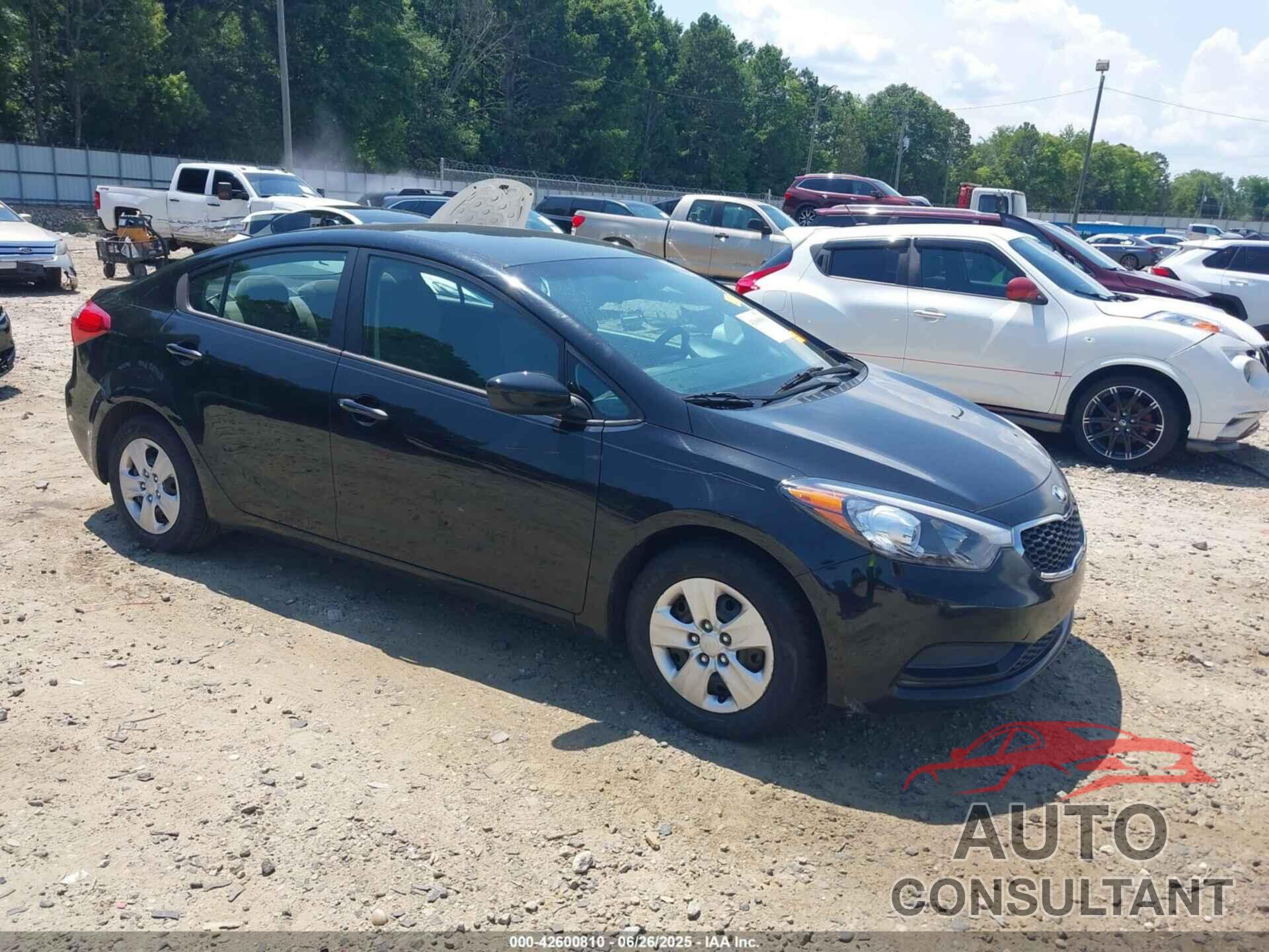 KIA FORTE 2014 - KNAFK4A68E5137032