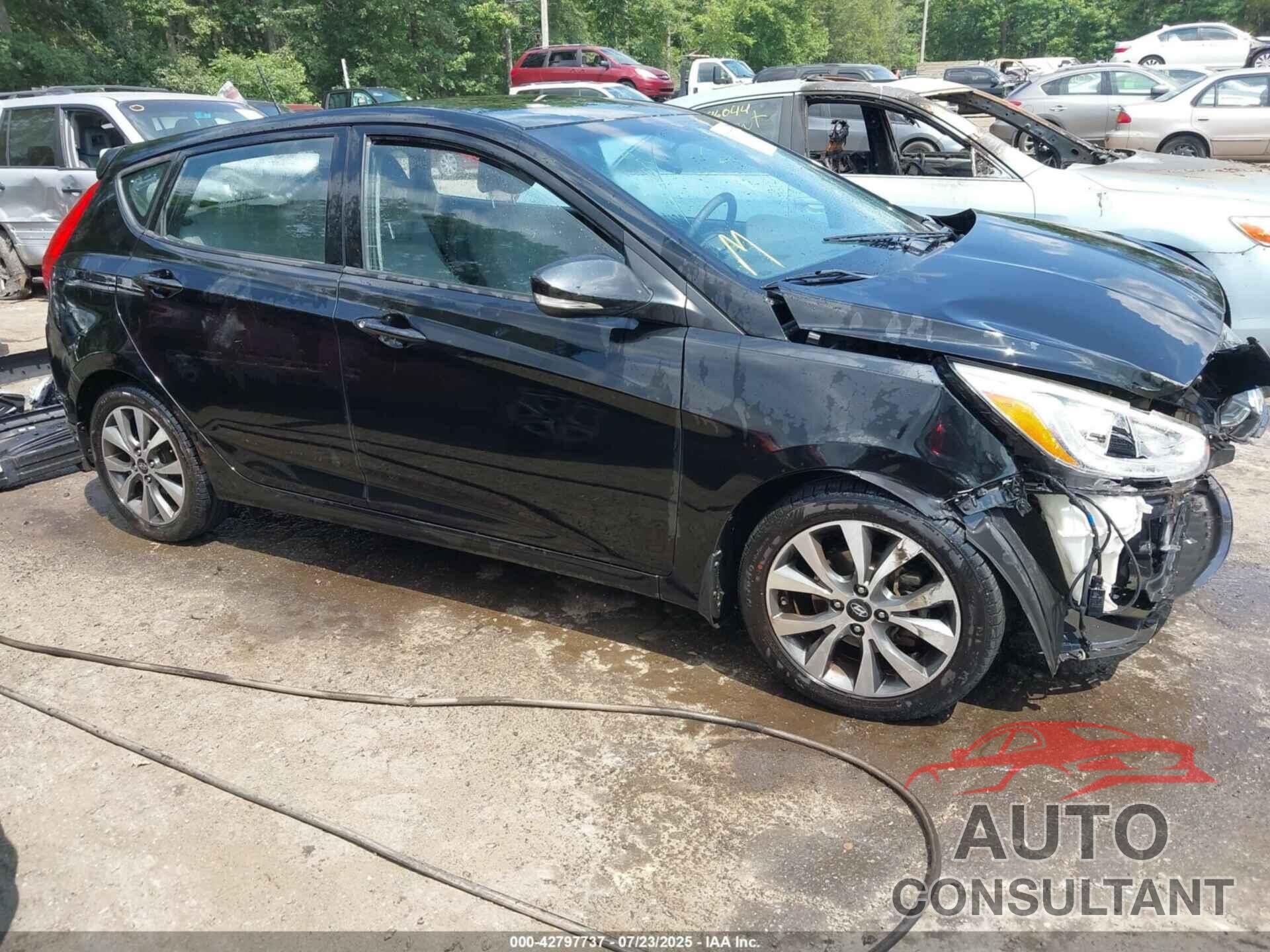 HYUNDAI ACCENT 2015 - KMHCU5AE9FU204706