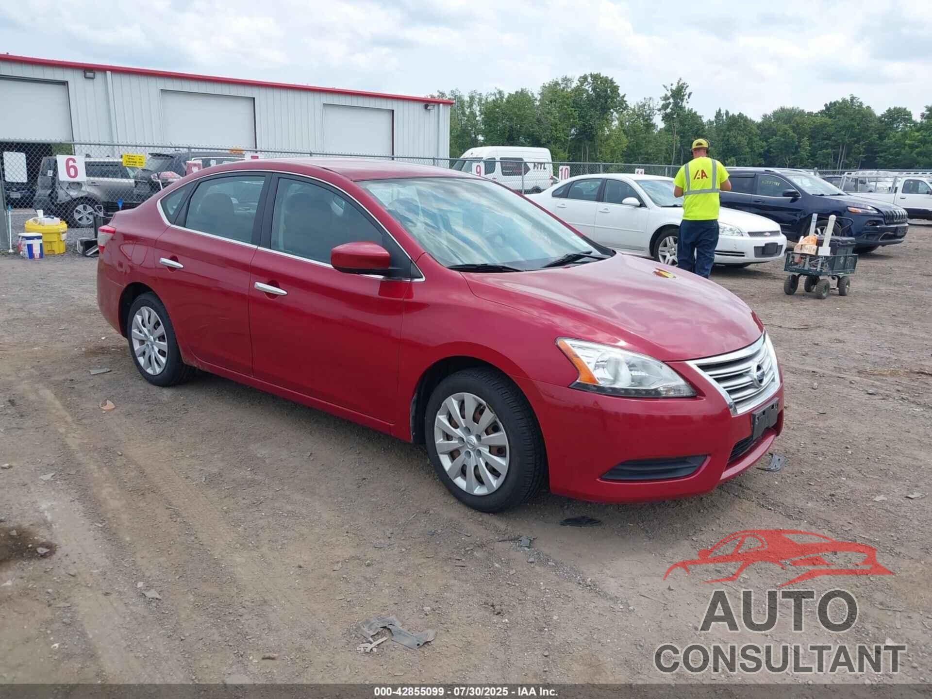 NISSAN SENTRA 2013 - 3N1AB7AP7DL730454
