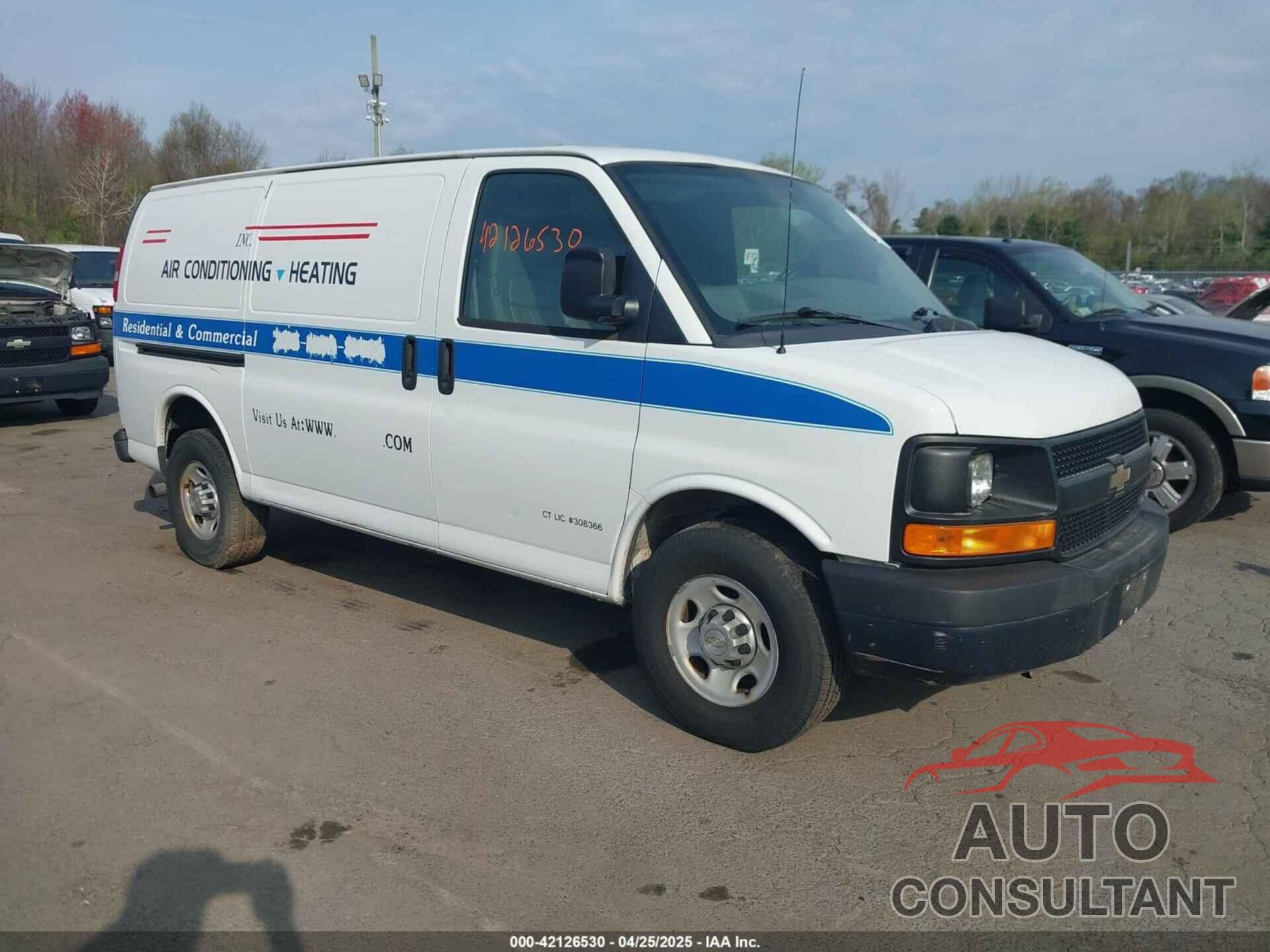 CHEVROLET EXPRESS 2500 2012 - 1GCWGFCA8C1147047