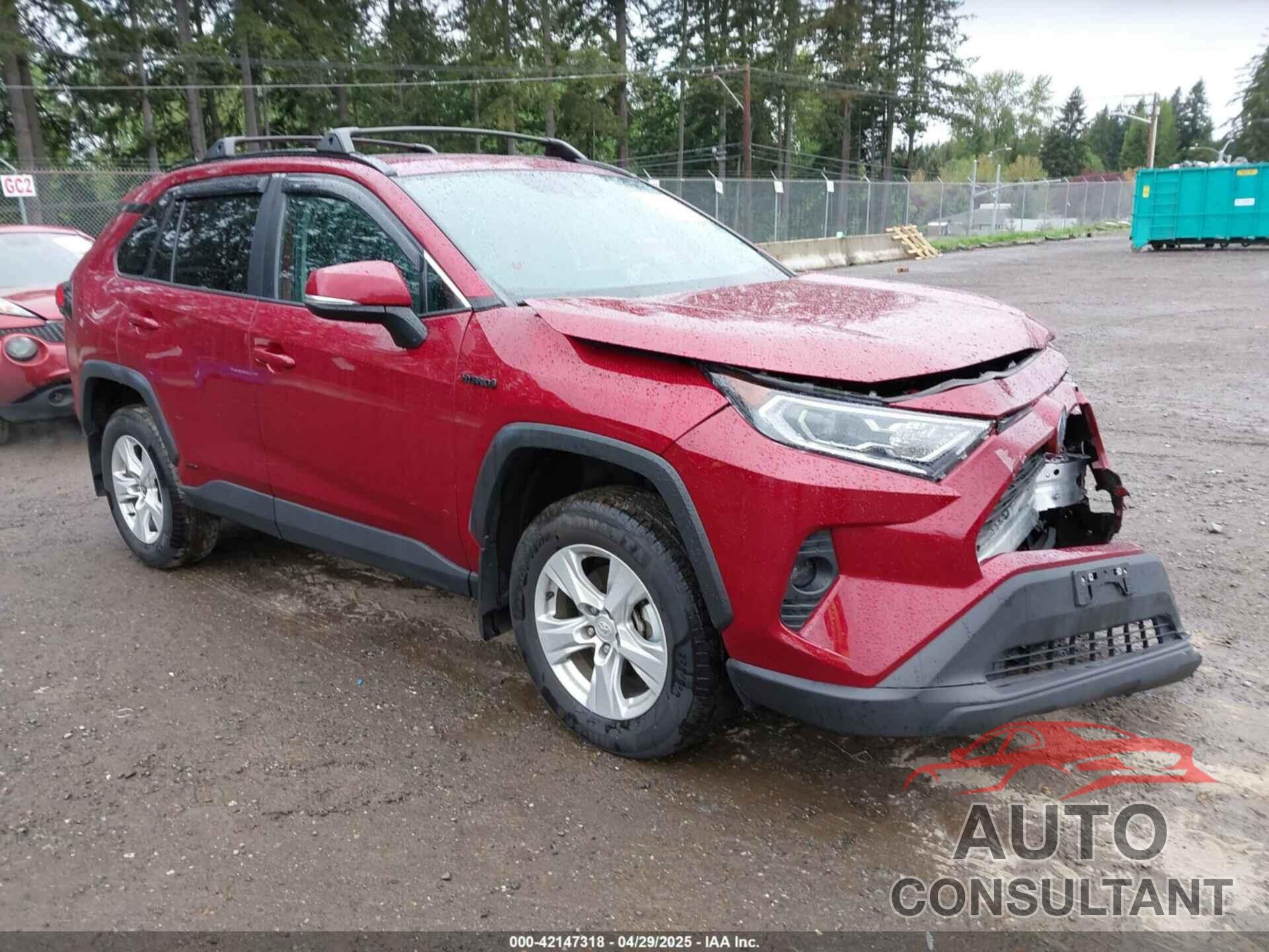 TOYOTA RAV4 HYBRID 2021 - 4T3RWRFV3MU036375