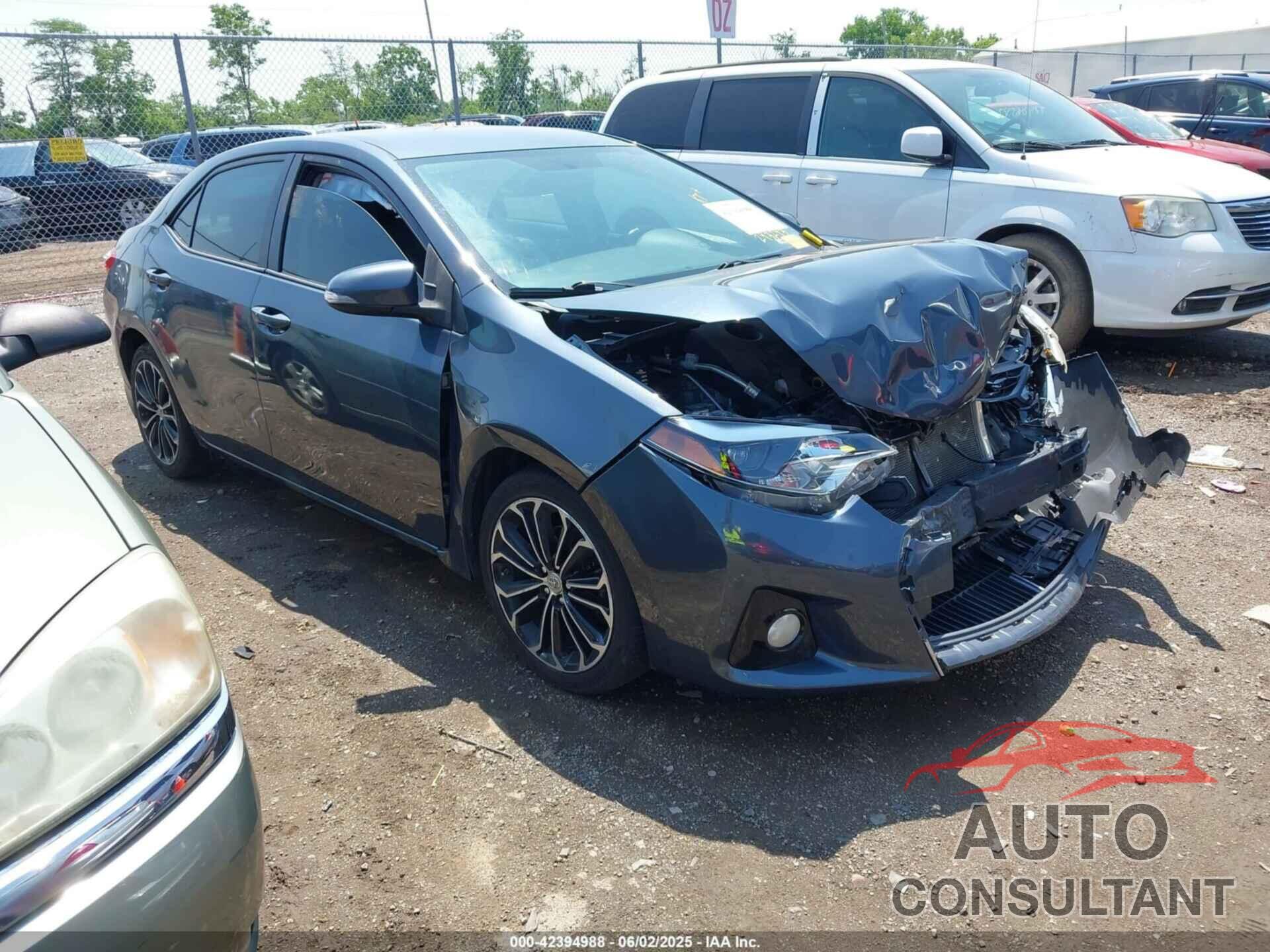 TOYOTA COROLLA 2016 - 2T1BURHE7GC509746