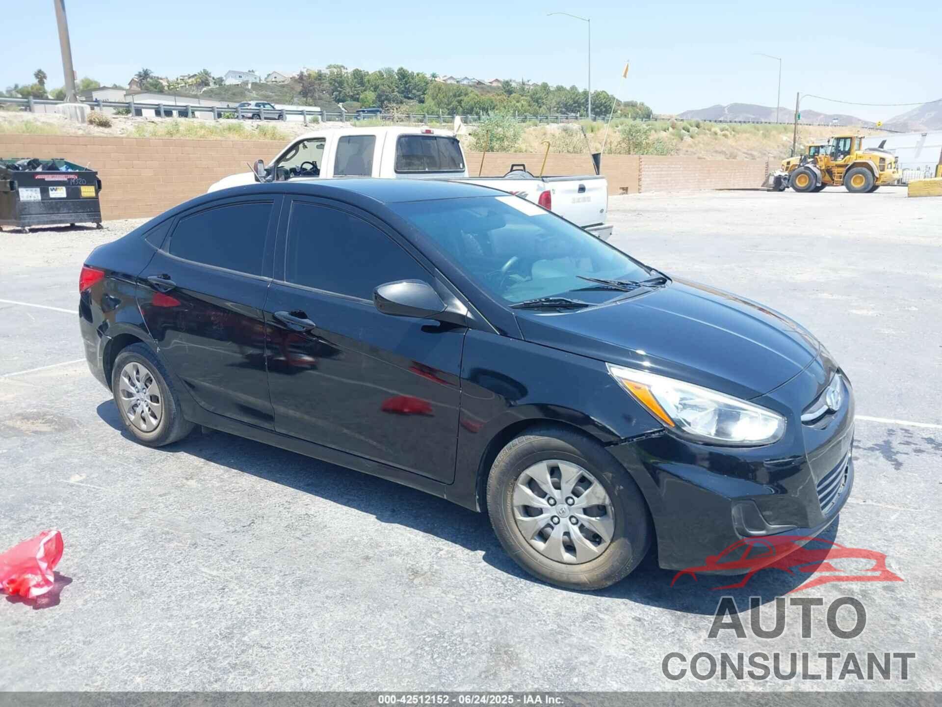 HYUNDAI ACCENT 2017 - KMHCT4AE6HU275149