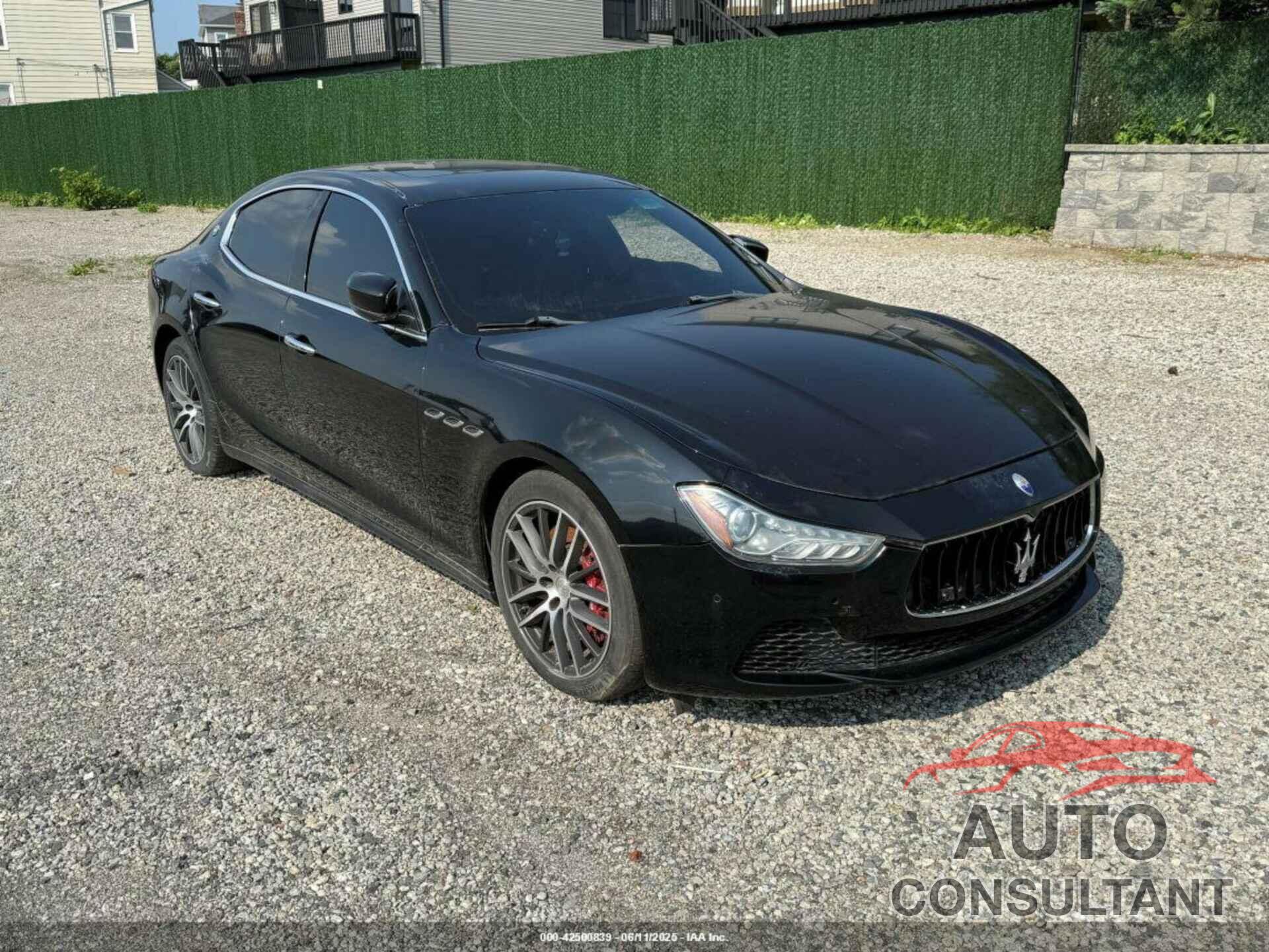 MASERATI GHIBLI 2016 - ZAM57RTA5G1185172
