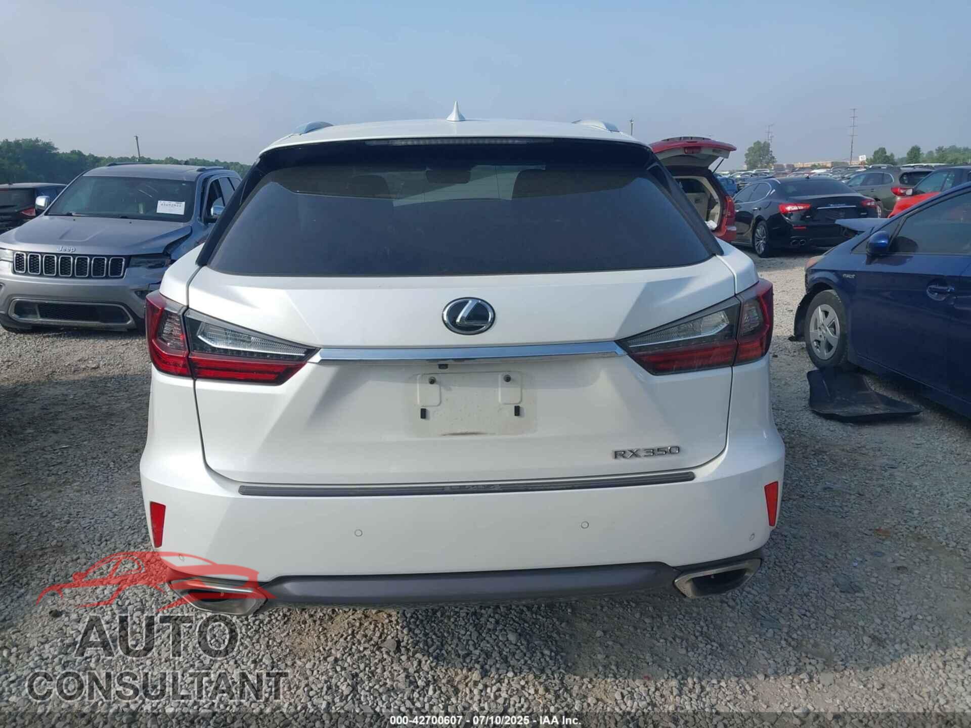 LEXUS RX 2018 - 2T2BZMCAXJC166345