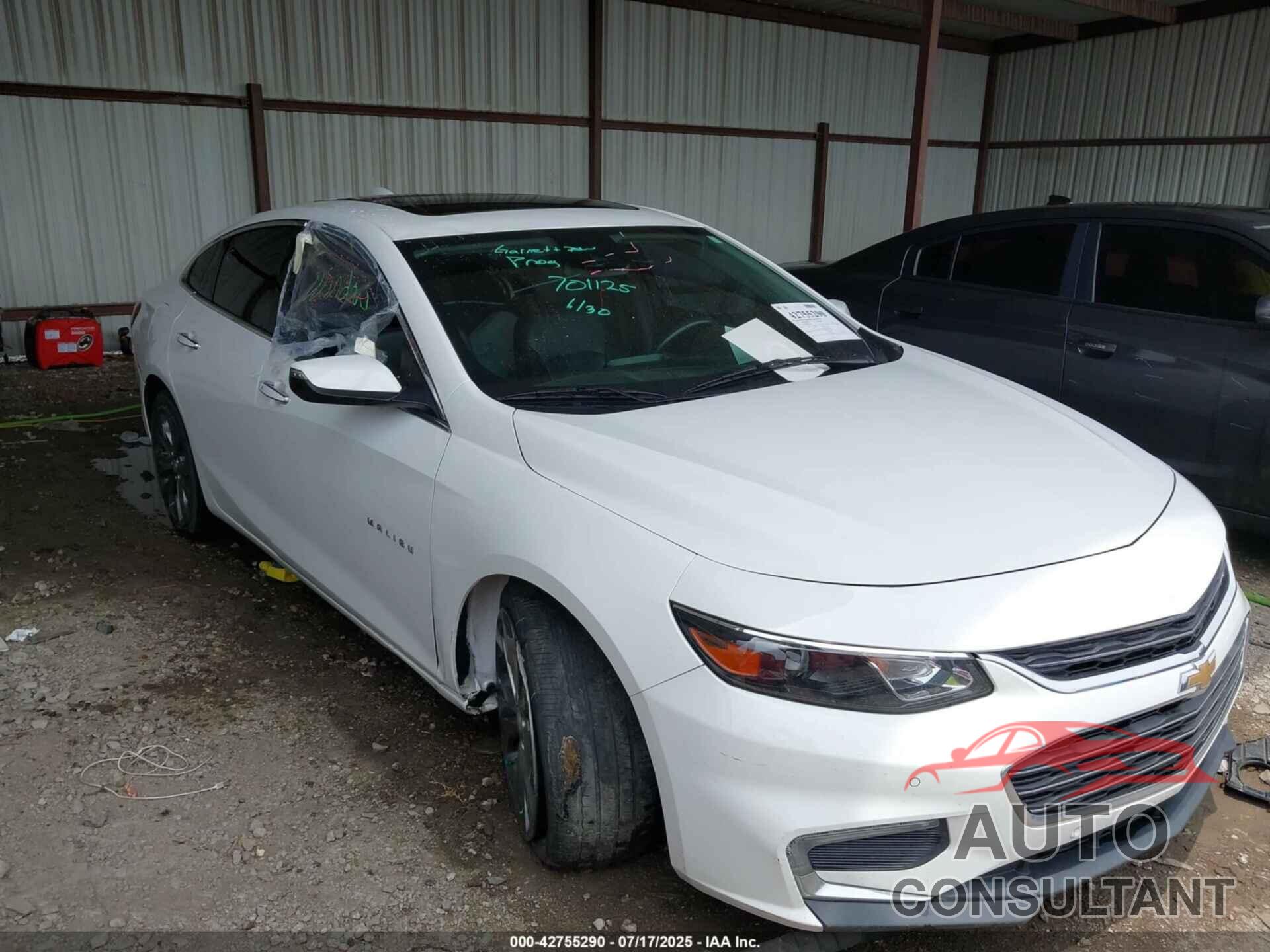 CHEVROLET MALIBU 2016 - 1G1ZH5SX2GF223079