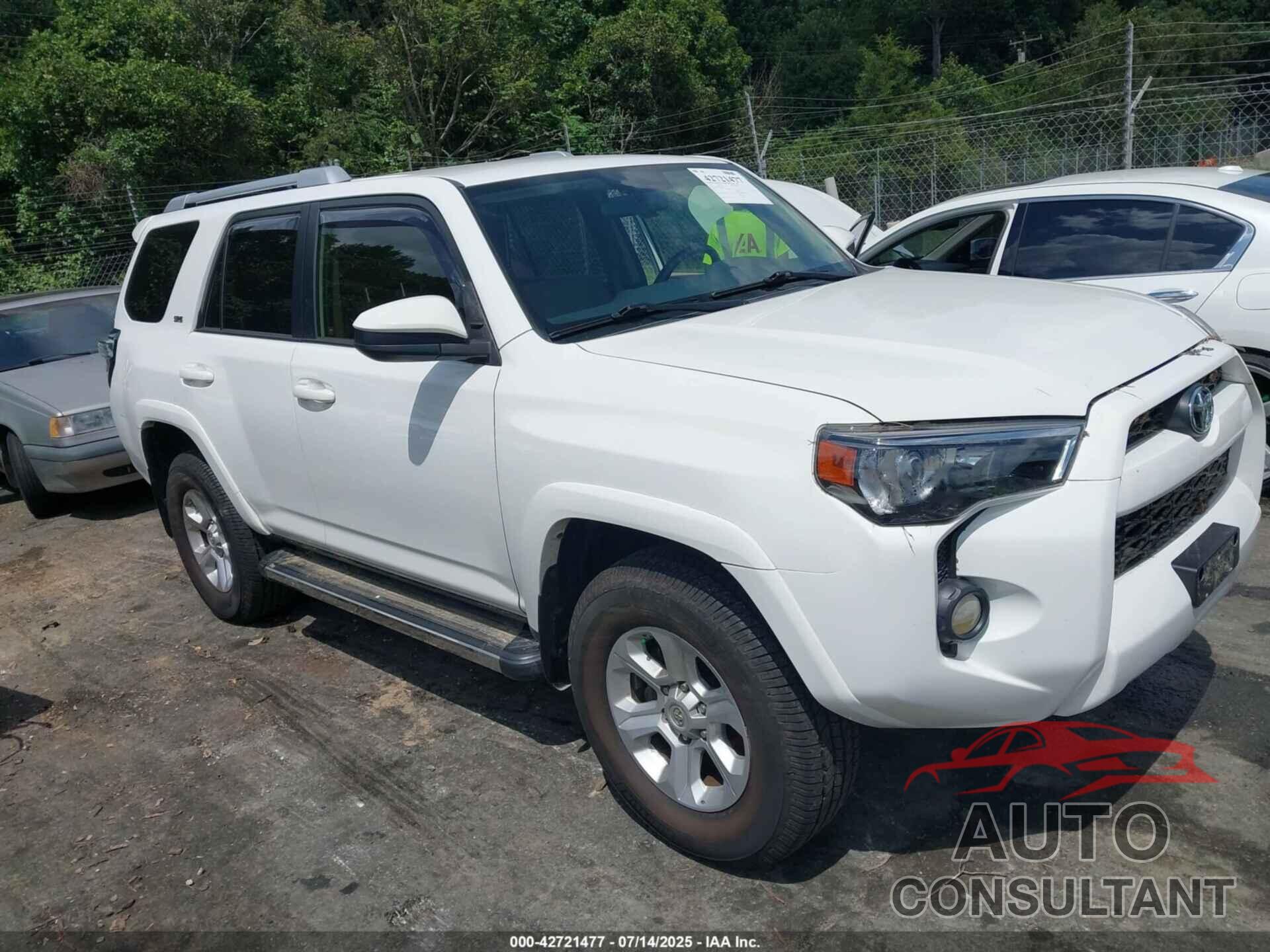 TOYOTA 4RUNNER 2018 - JTEBU5JR9J5515652