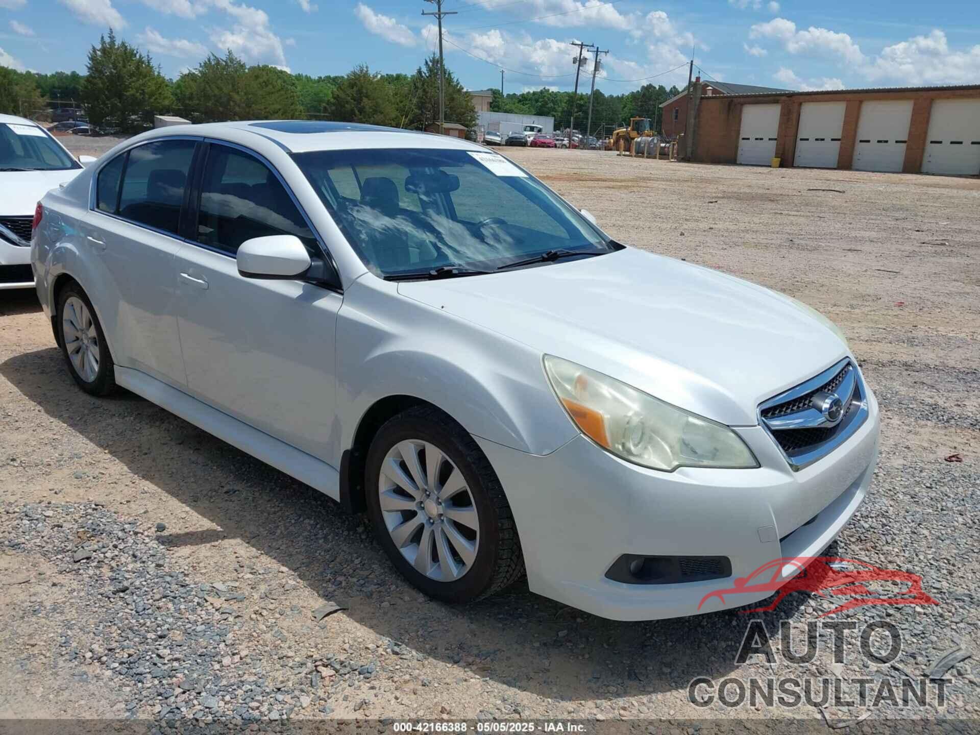 SUBARU LEGACY 2010 - 4S3BMEL6XA2219306