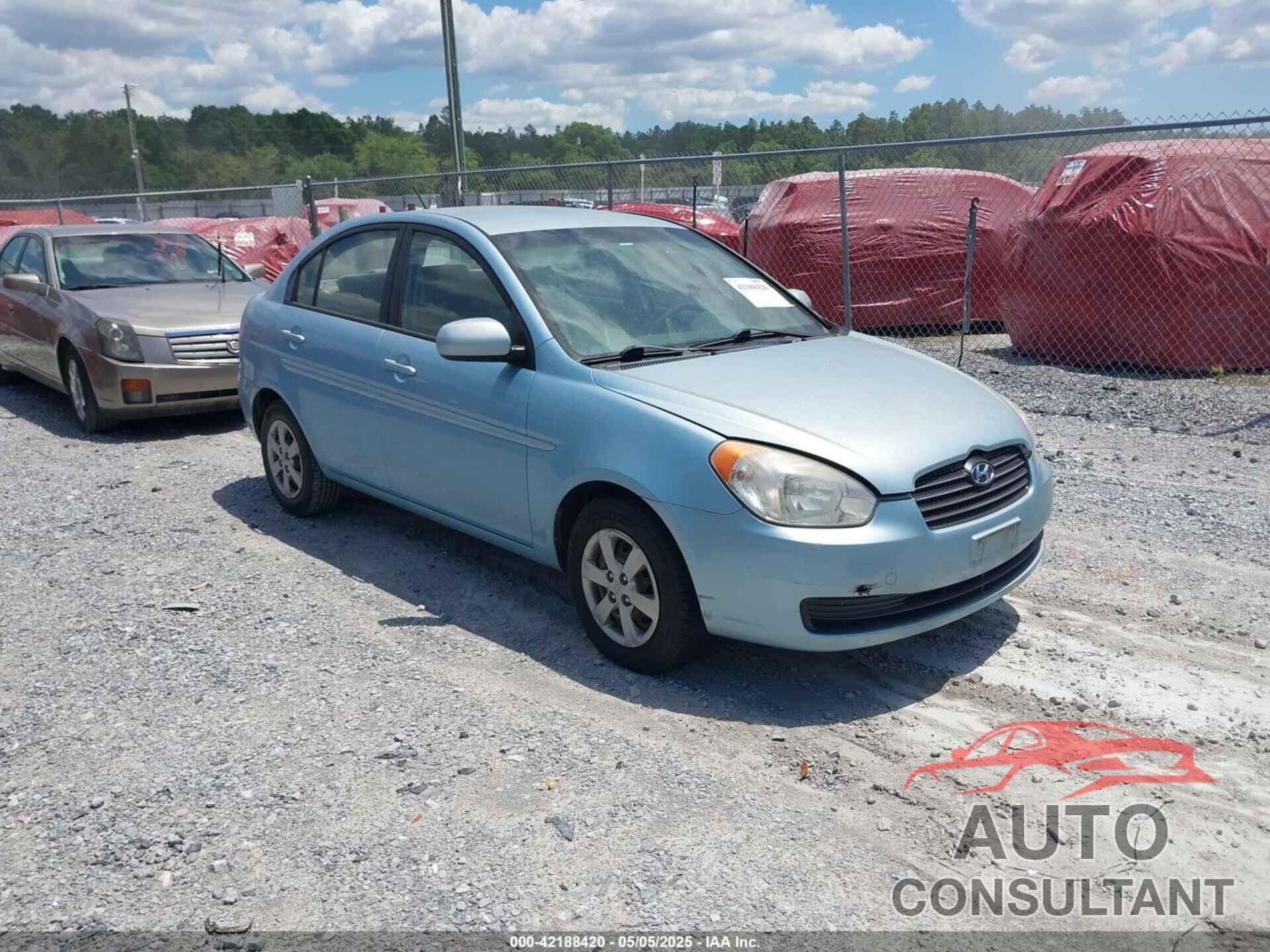 HYUNDAI ACCENT 2011 - KMHCN4AC5BU581713