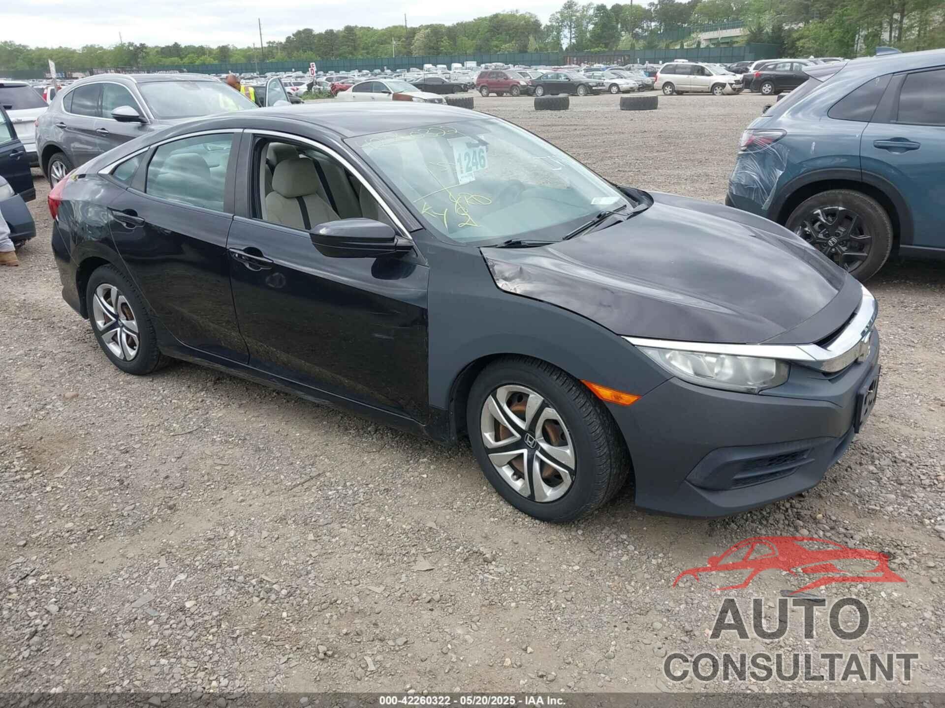 HONDA CIVIC 2016 - 19XFC2F51GE222824