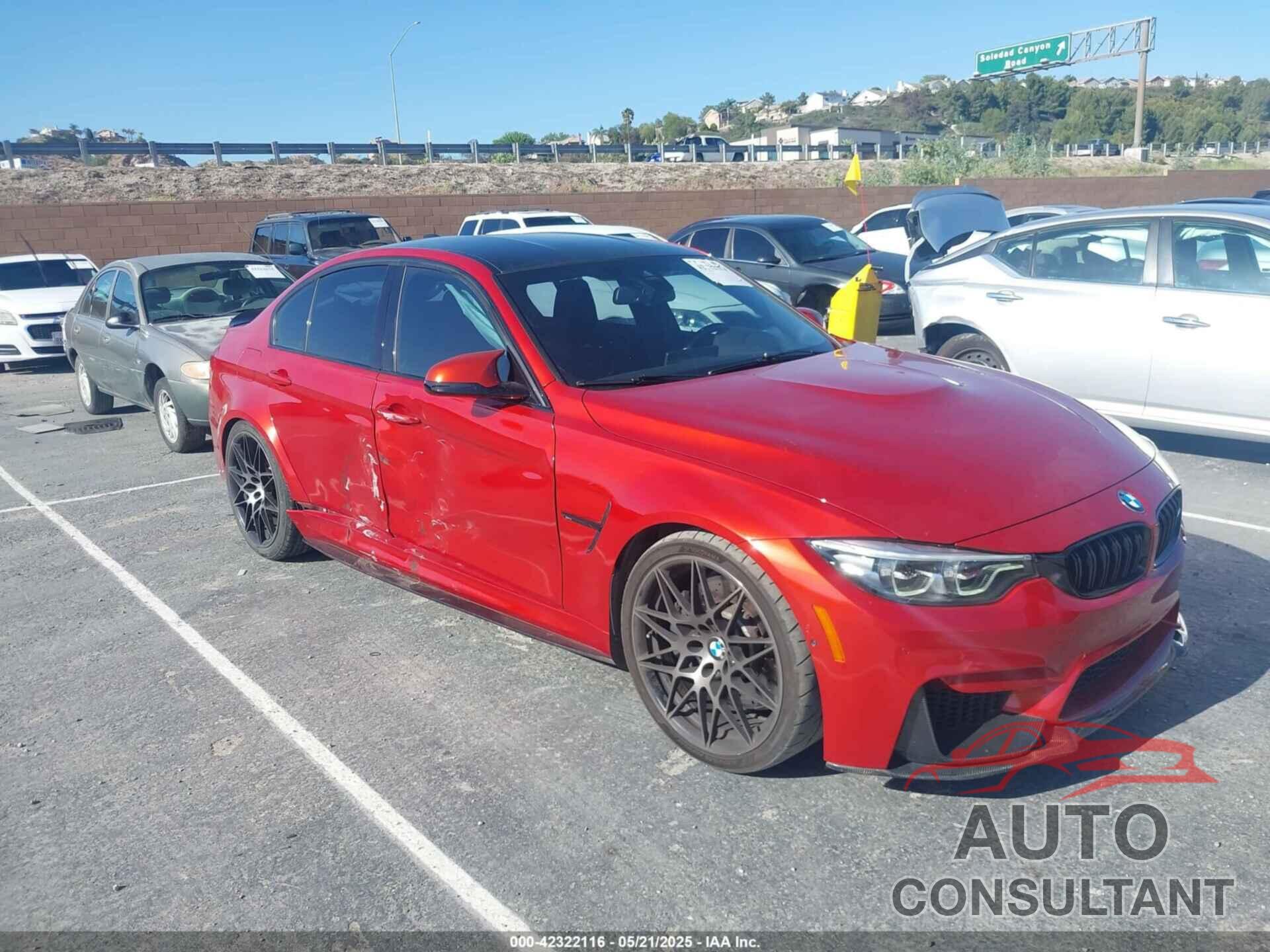 BMW M3 2018 - WBS8M9C5XJ5K98606