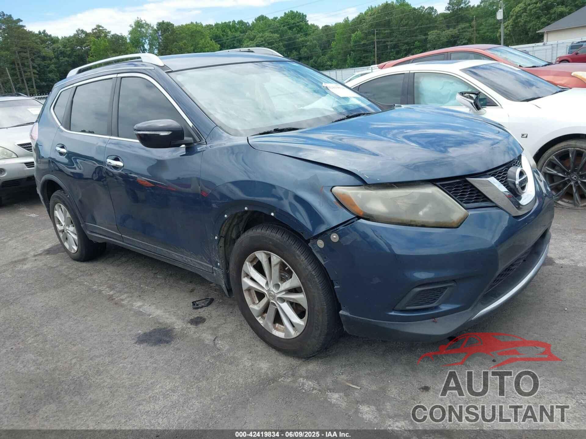 NISSAN ROGUE 2015 - KNMAT2MT0FP537947