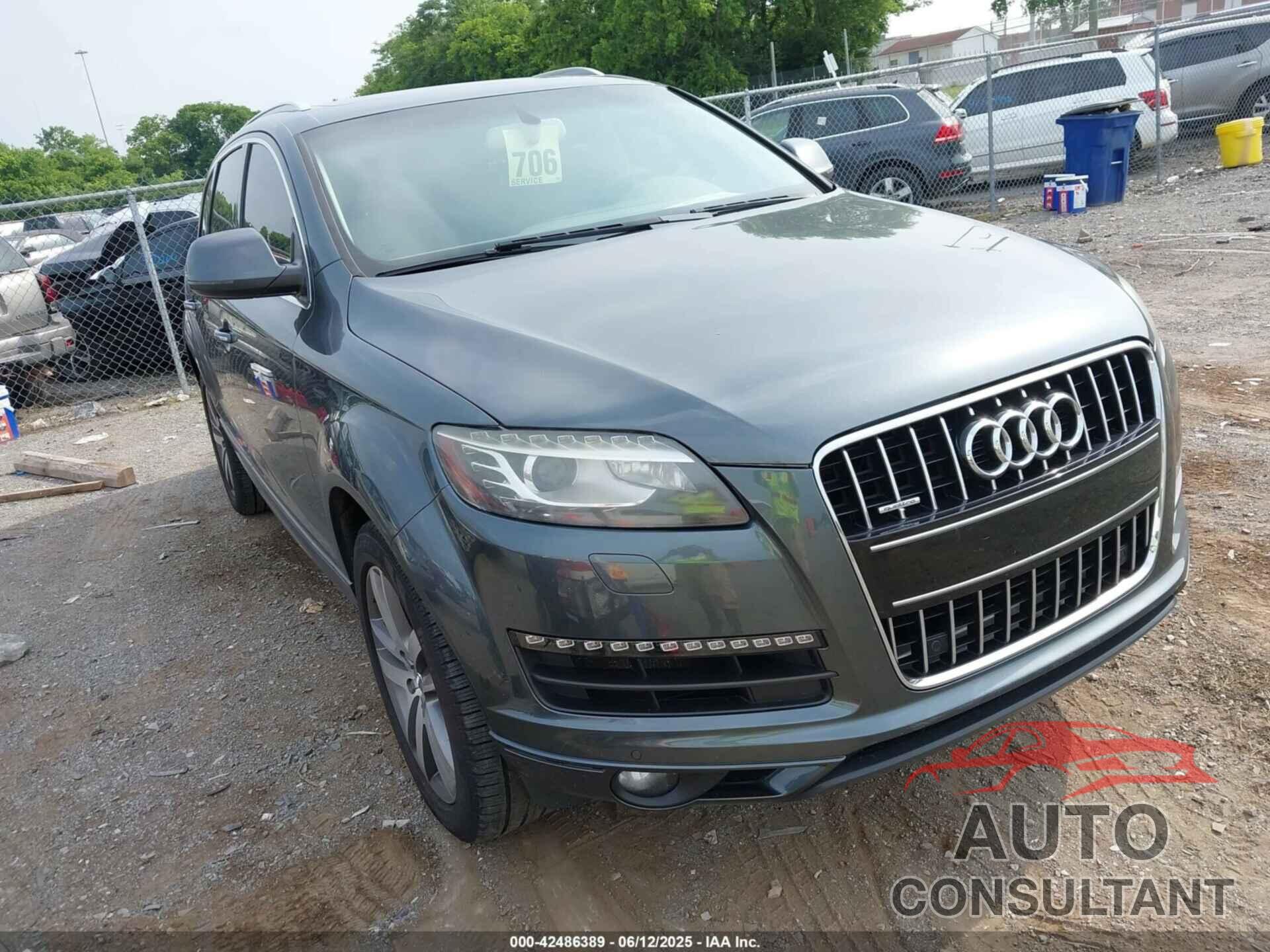 AUDI Q7 2013 - WA1LGAFE7DD015248
