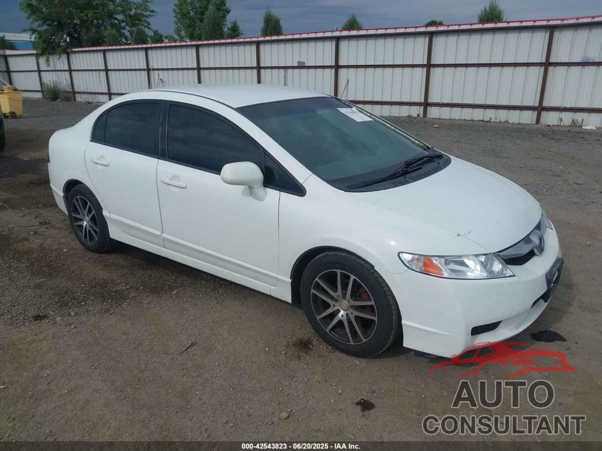 HONDA CIVIC 2011 - 2HGFA1F54BH308420