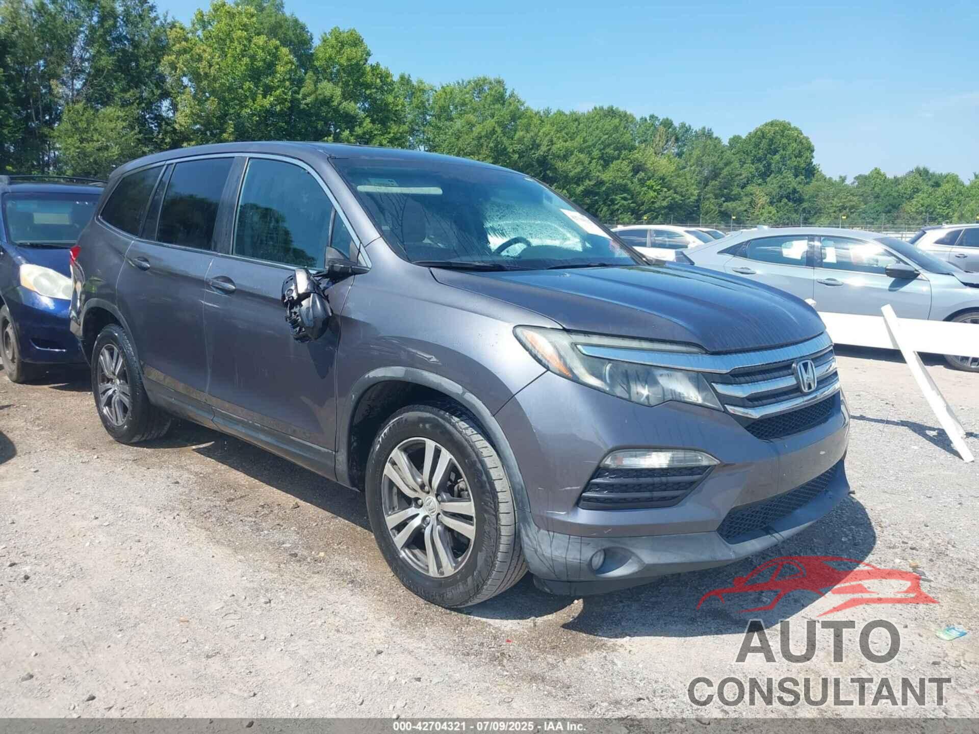 HONDA PILOT 2017 - 5FNYF5H53HB005110