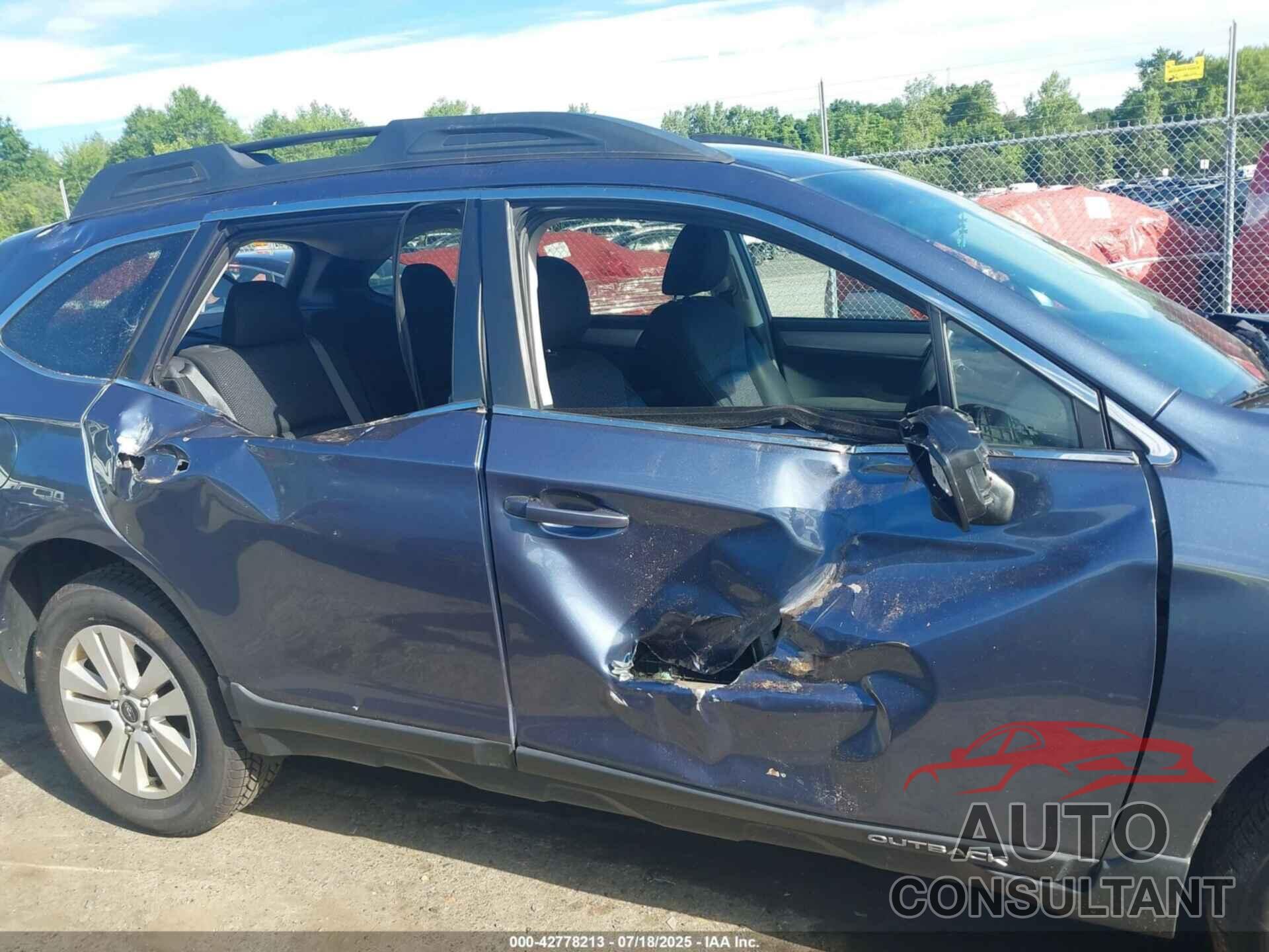 SUBARU OUTBACK 2015 - 4S4BSACC4F3319614