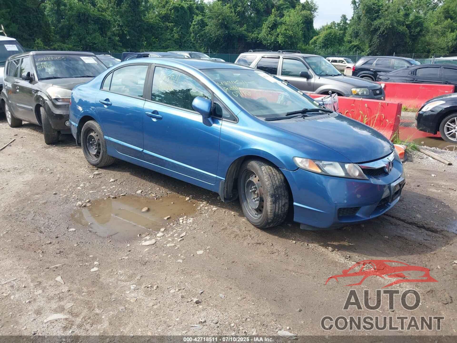 HONDA CIVIC 2009 - 19XFA16579E020251