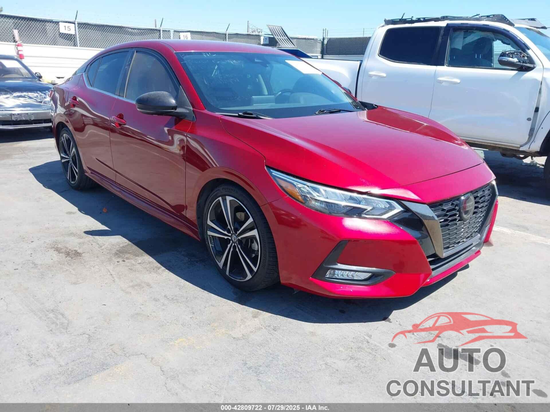 NISSAN SENTRA 2020 - 3N1AB8DV4LY208043