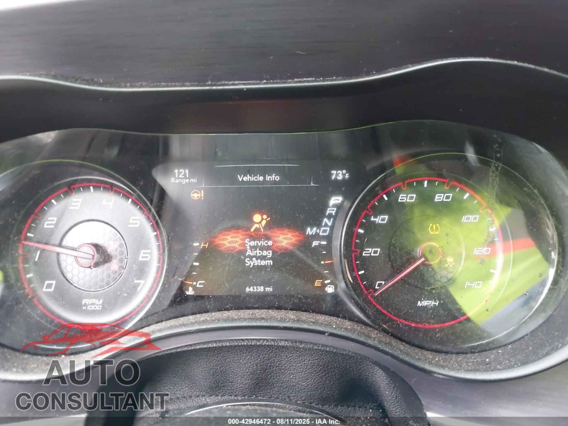 DODGE CHARGER 2017 - 2C3CDXFG2HH538256