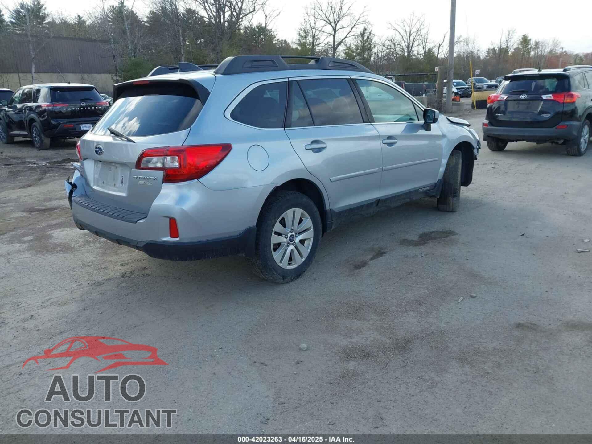 SUBARU OUTBACK 2017 - 4S4BSACC0H3312176