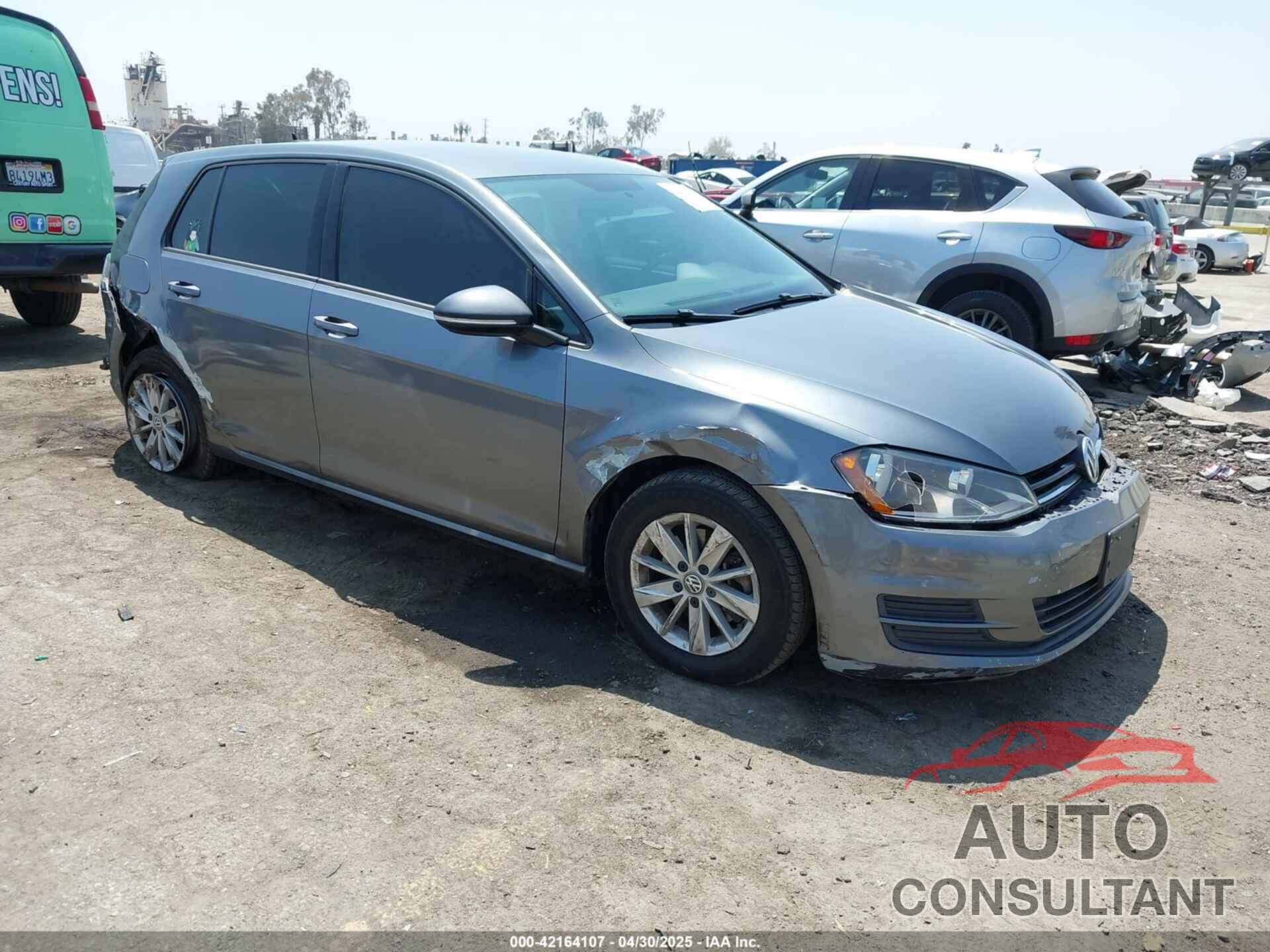 VOLKSWAGEN GOLF 2015 - 3VW217AU9FM072480
