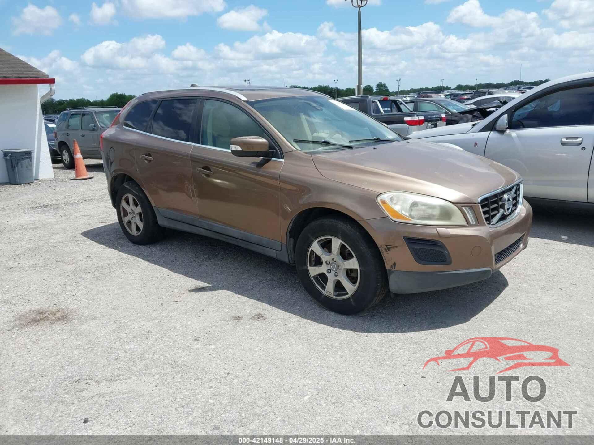 VOLVO XC60 2011 - YV4952DZ7B2160121