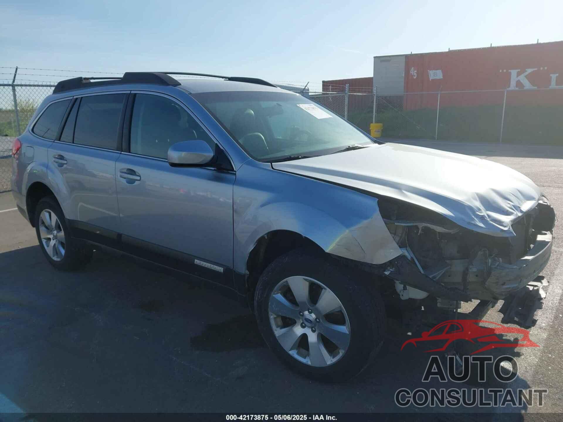 SUBARU OUTBACK 2012 - 4S4BREJC3C2247215