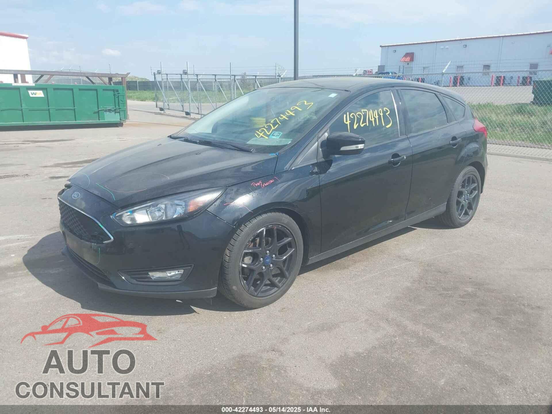 FORD FOCUS 2016 - 1FADP3K24GL387678