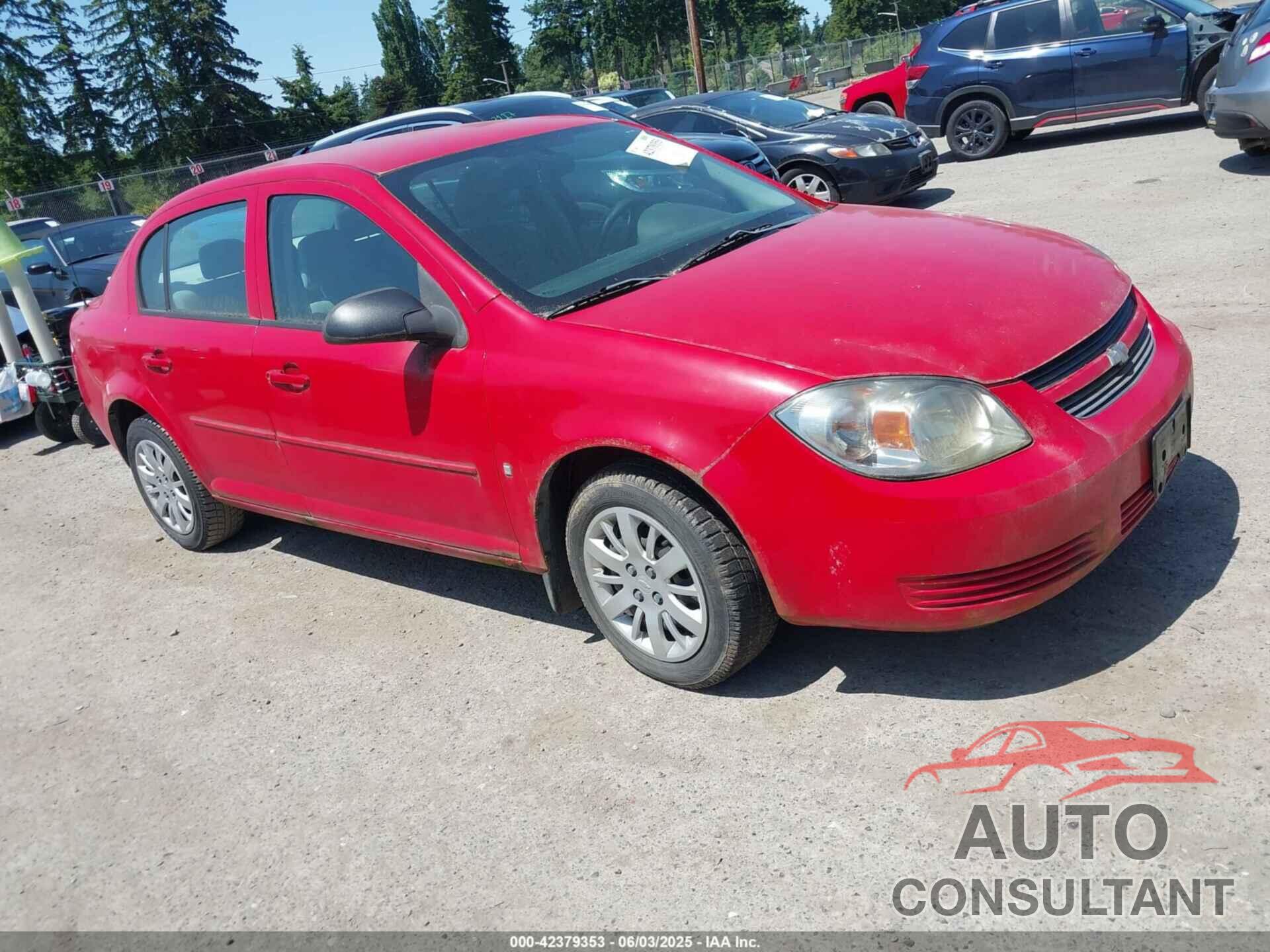 CHEVROLET COBALT 2009 - 1G1AS58H197118951