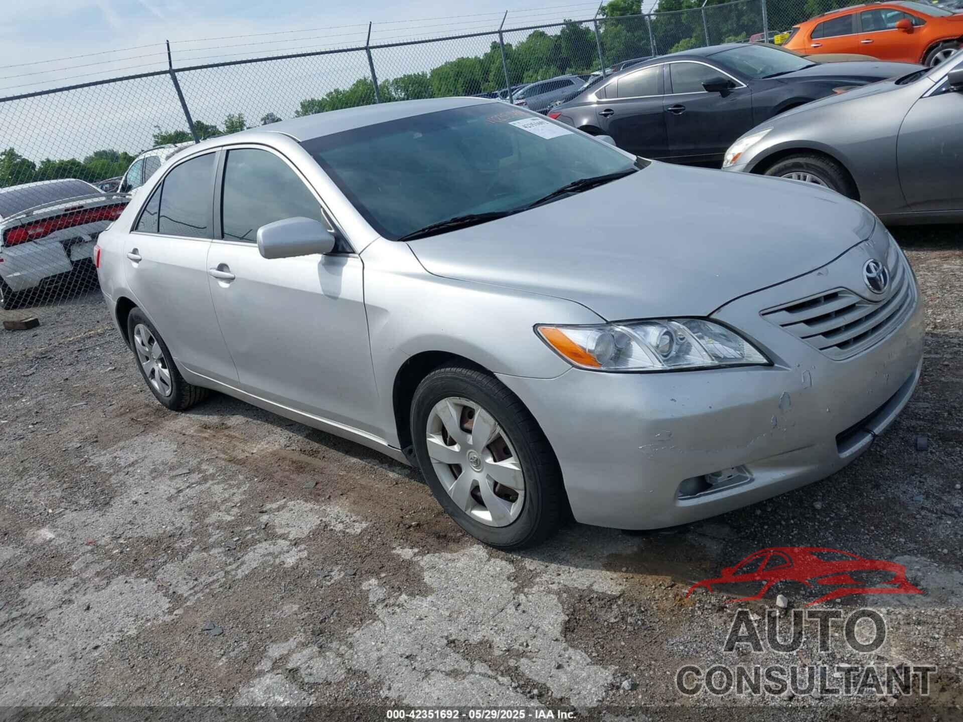 TOYOTA CAMRY 2009 - 4T4BE46K79R074226