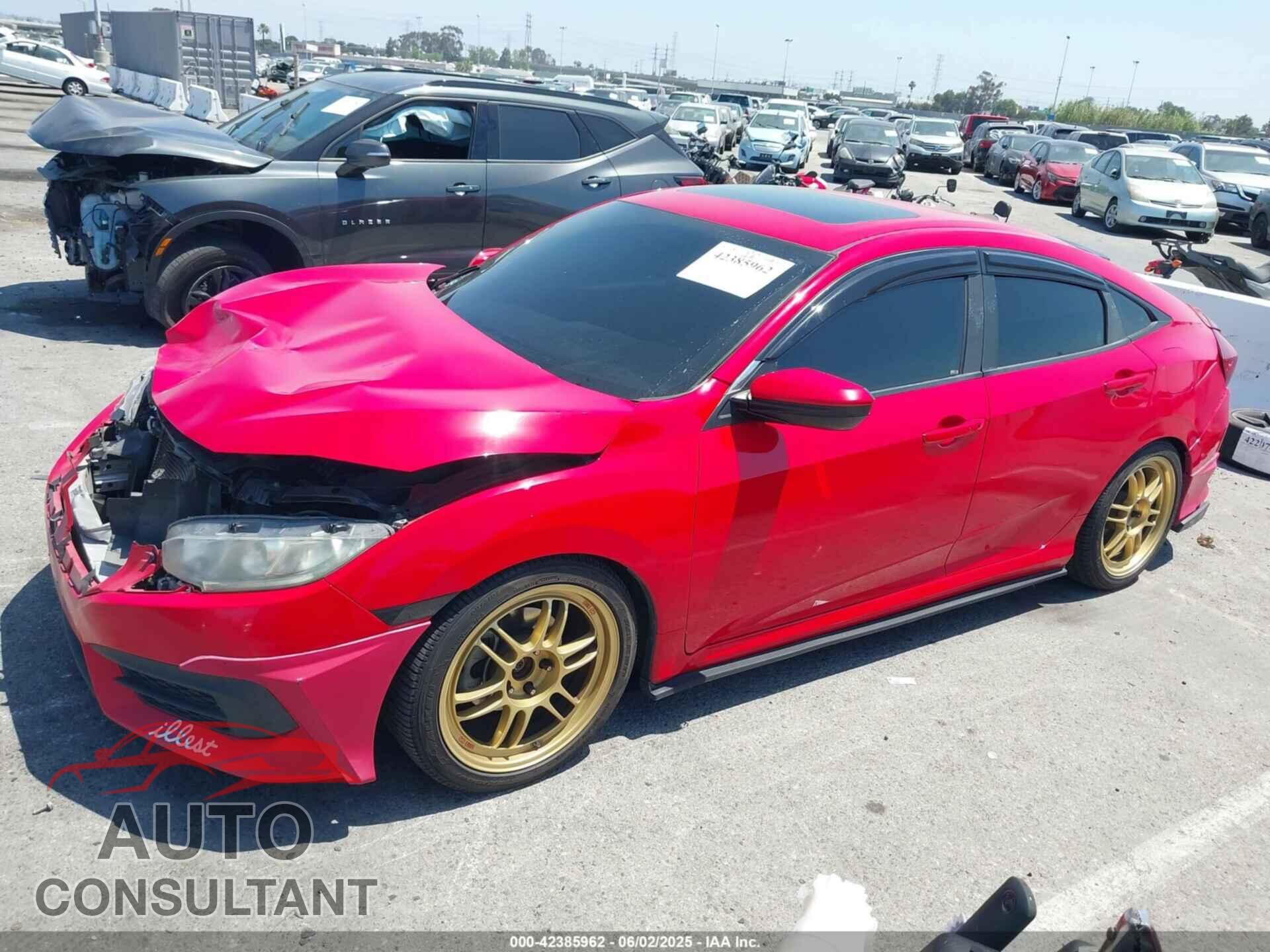 HONDA CIVIC 2016 - 2HGFC2F70GH547293