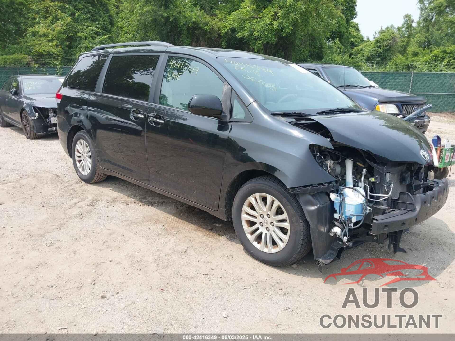 TOYOTA SIENNA 2011 - 5TDYK3DCXBS016760