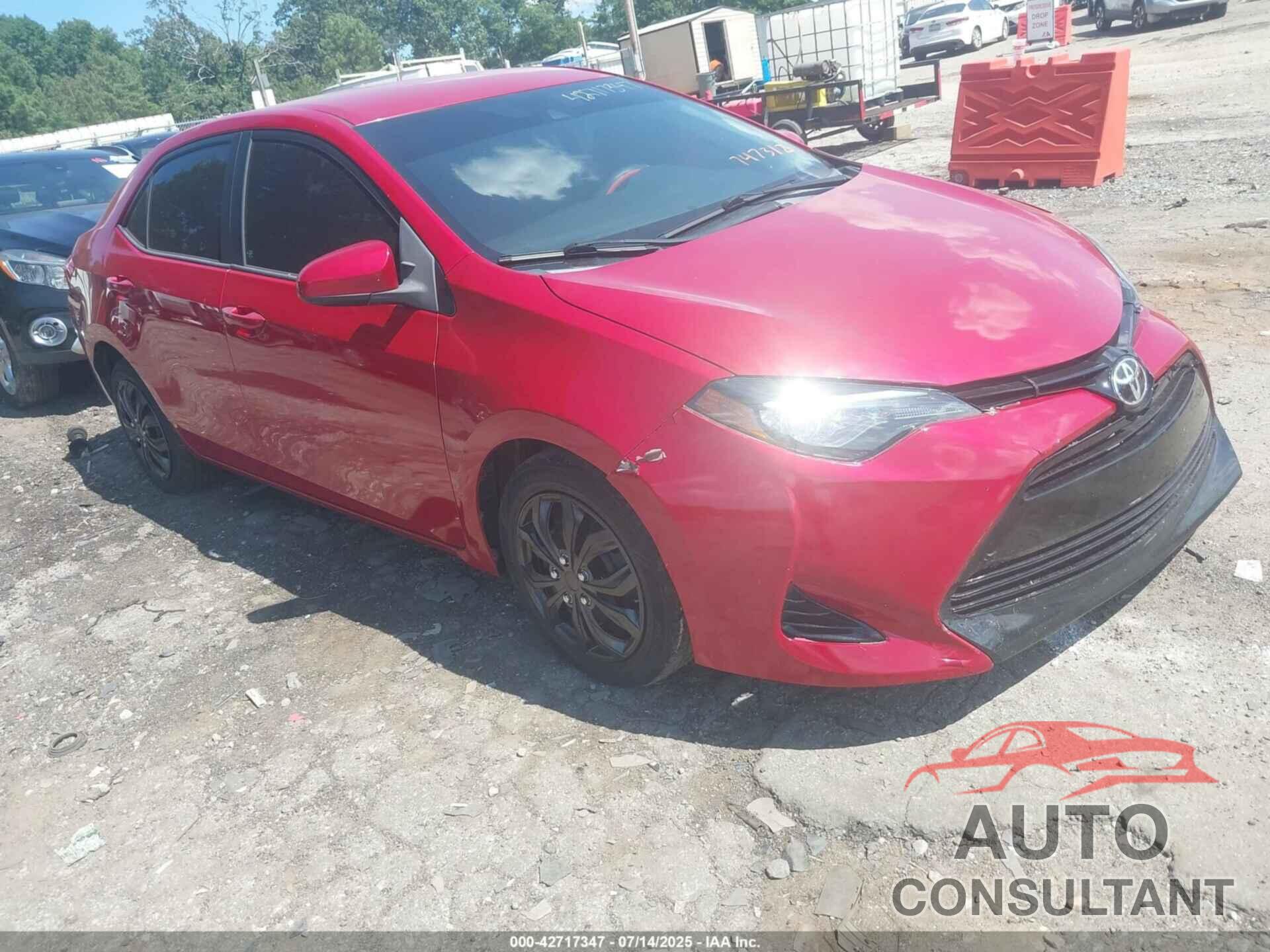 TOYOTA COROLLA 2017 - 2T1BURHE0HC747312