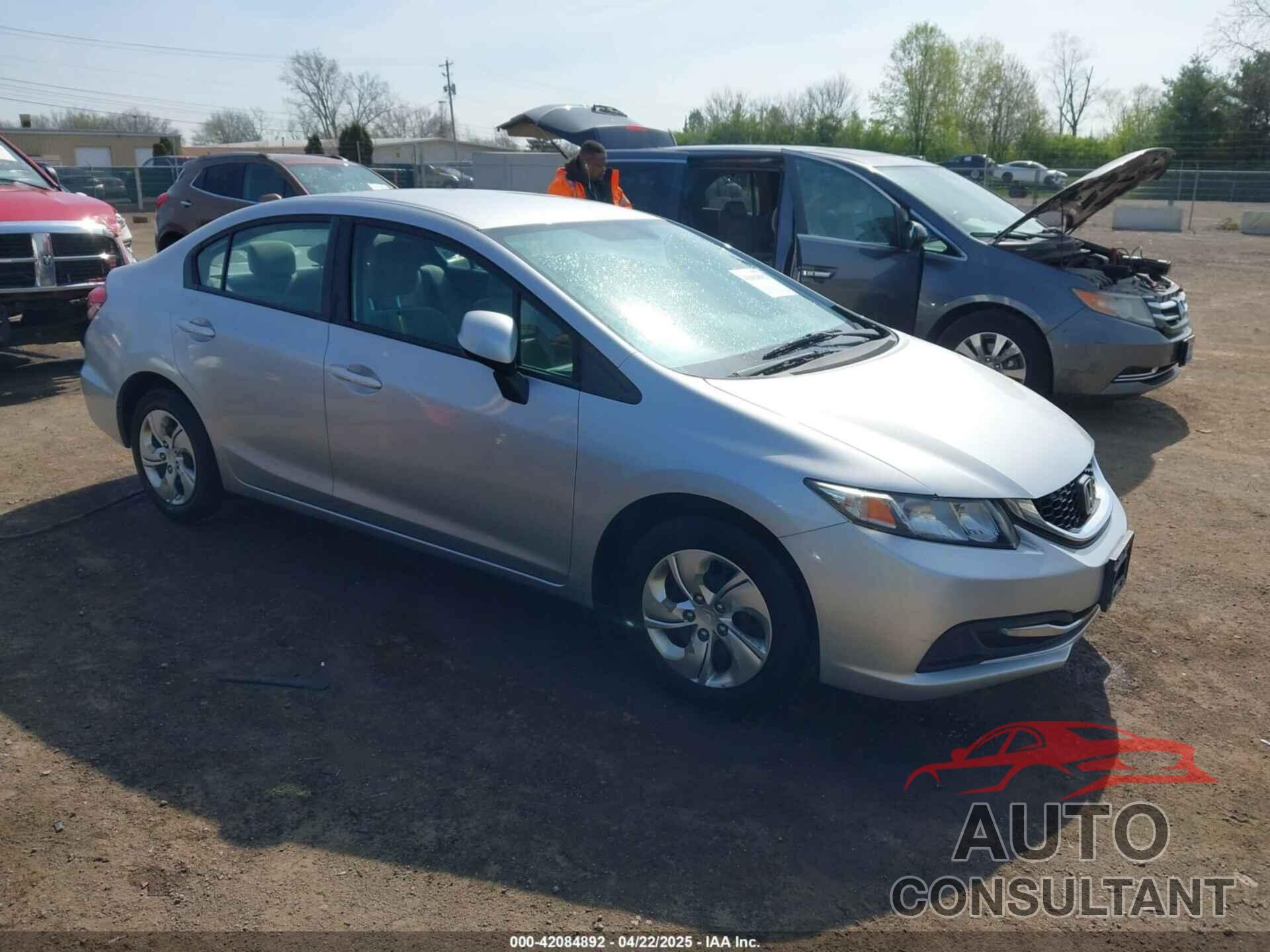 HONDA CIVIC 2013 - 19XFB2F59DE096548