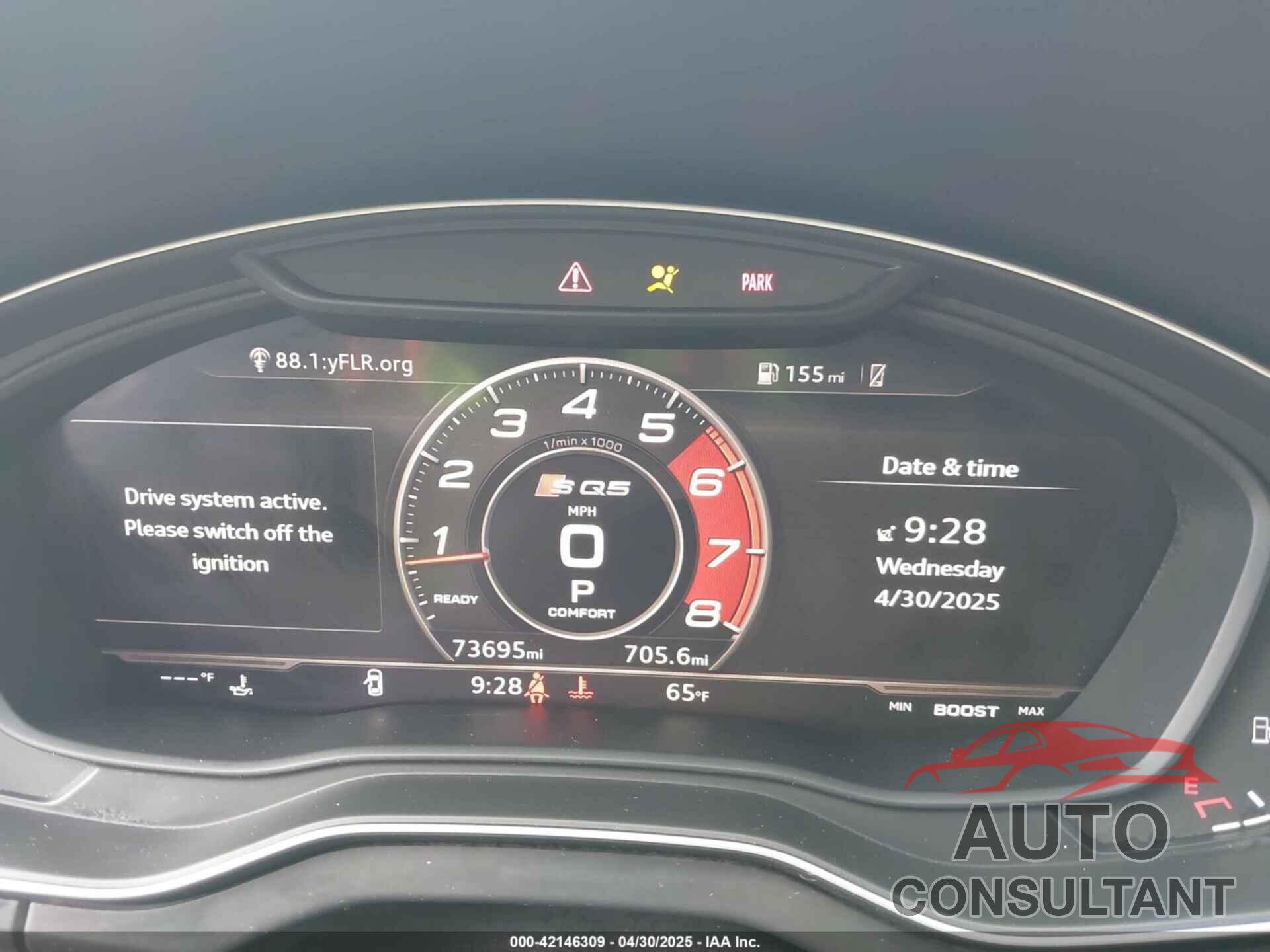 AUDI SQ5 2018 - WA1A4AFY2J2047283