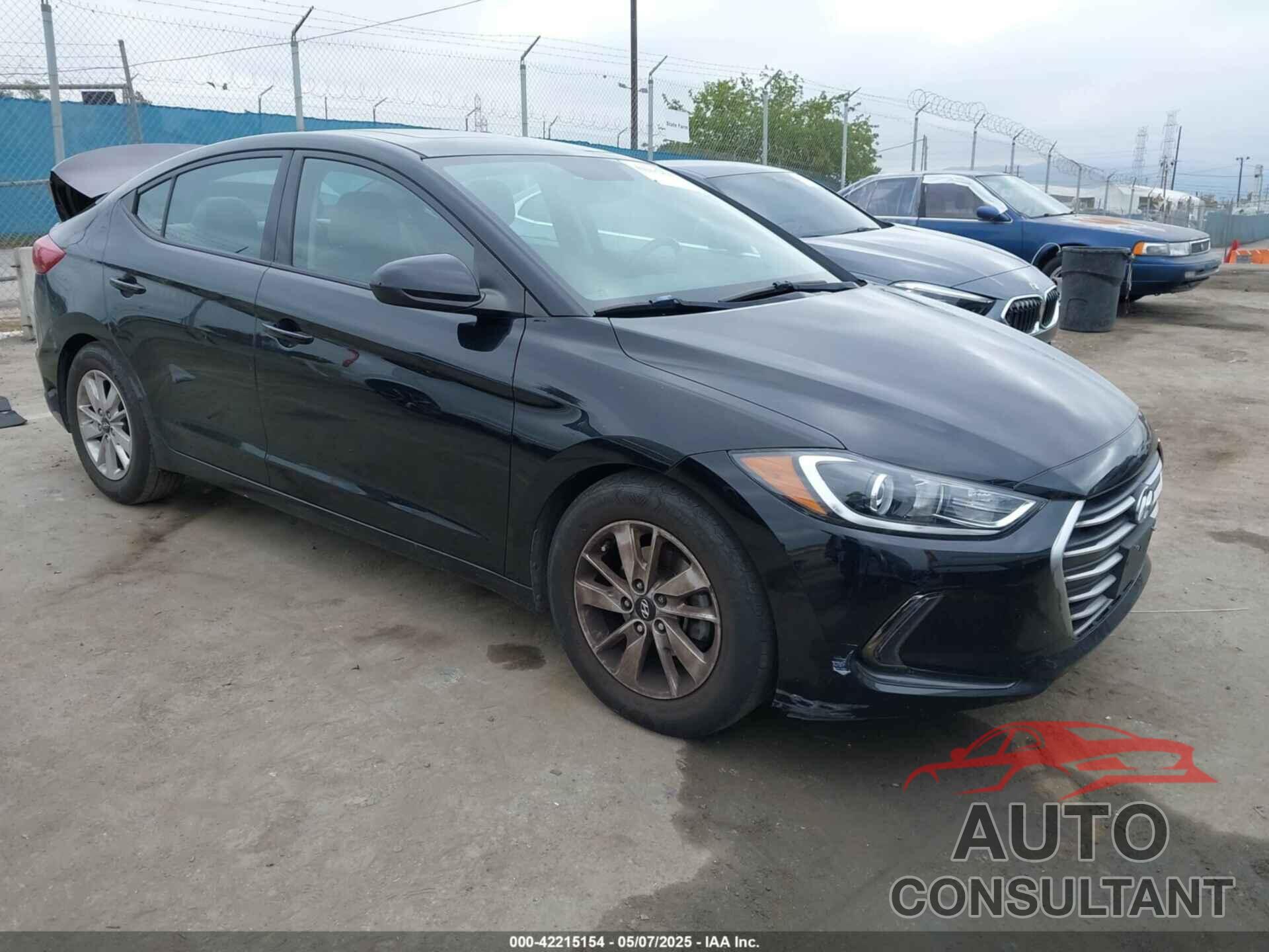 HYUNDAI ELANTRA 2018 - 5NPD84LF8JH278425